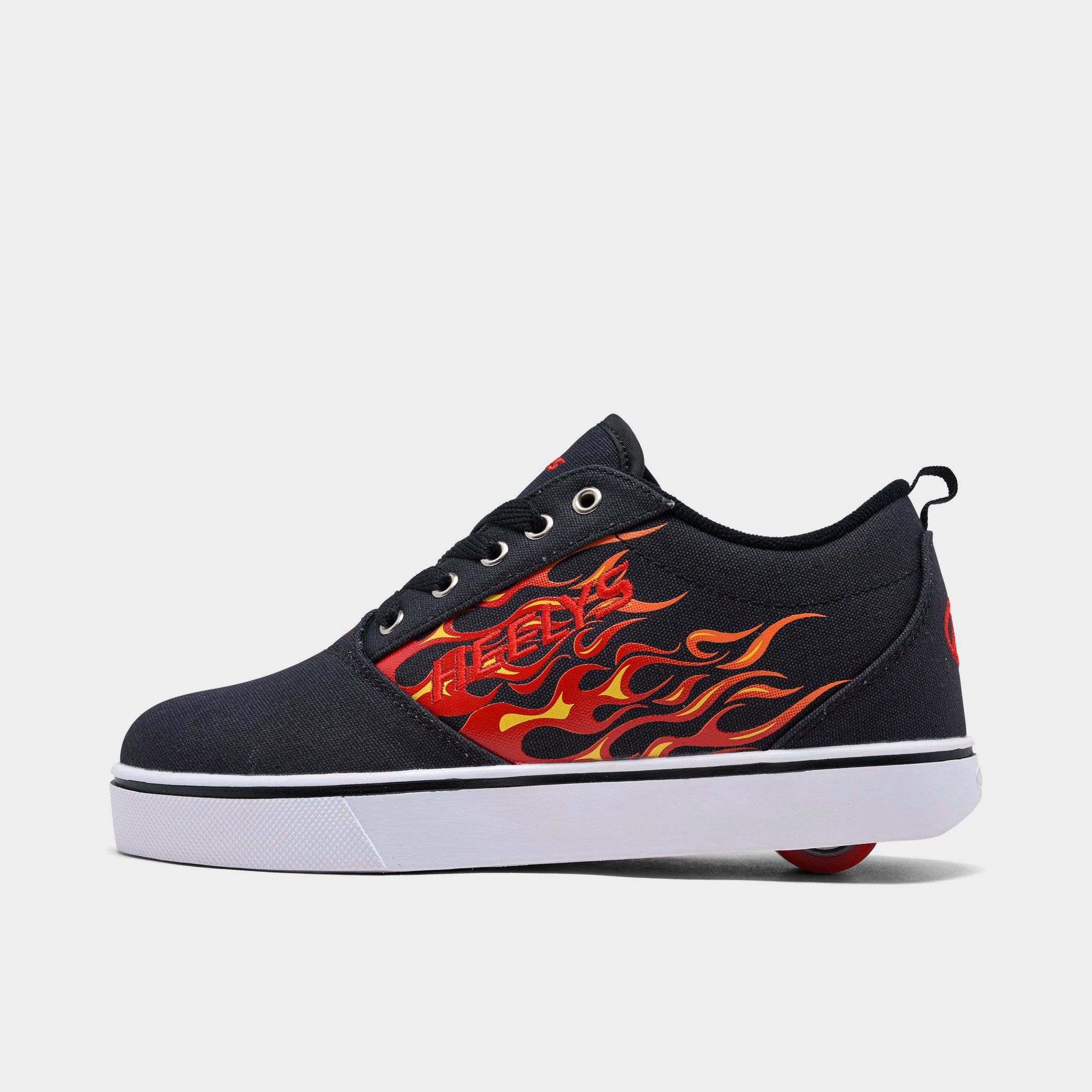 Heelys Boys Big Kids Pro 20 Flames Wheeled Skate Casual Shoes