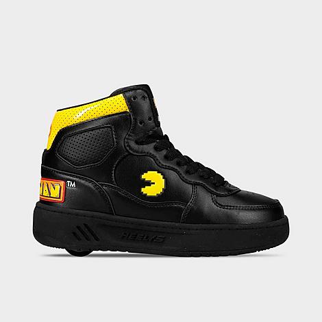 Shop Heelys Big Kids' X Pac-man Rezerve Ex Casual Shoes In Black/yellow