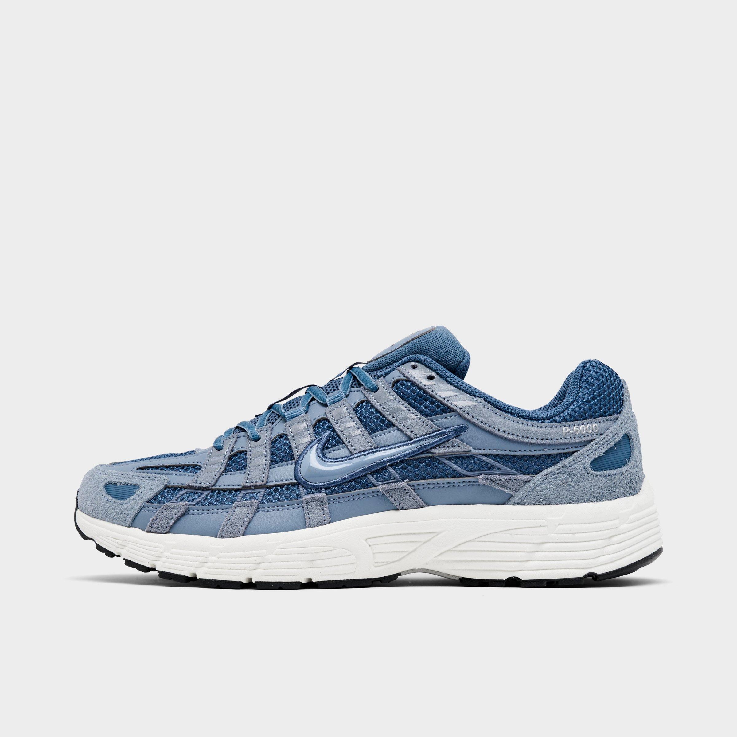 Nike Men's P-6000 SE Casual Shoes in Diffused Blue/Sail/Black Size: 7.5