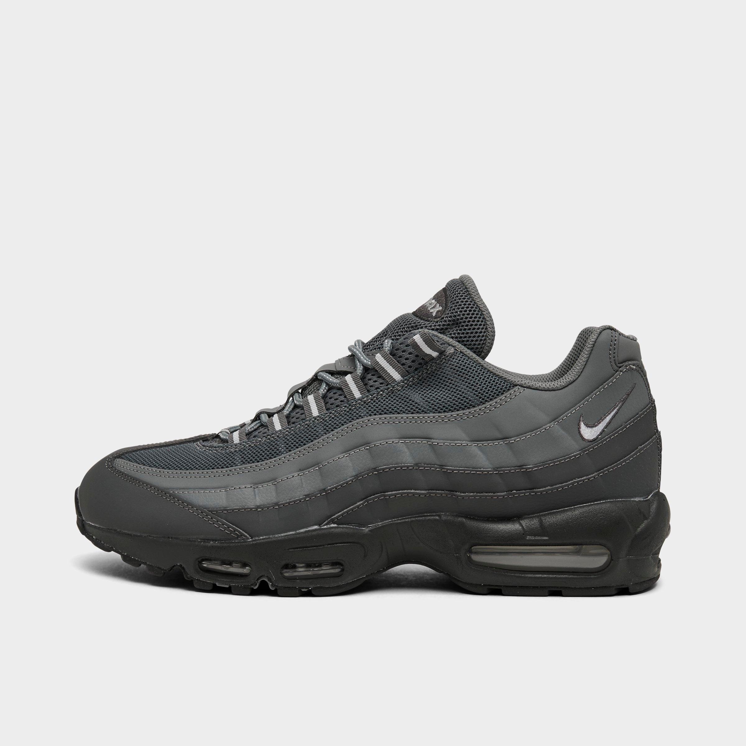 Shop Nike Men's Air Max 95 Casual Shoes In Dark Grey/white/anthracite/cool Grey
