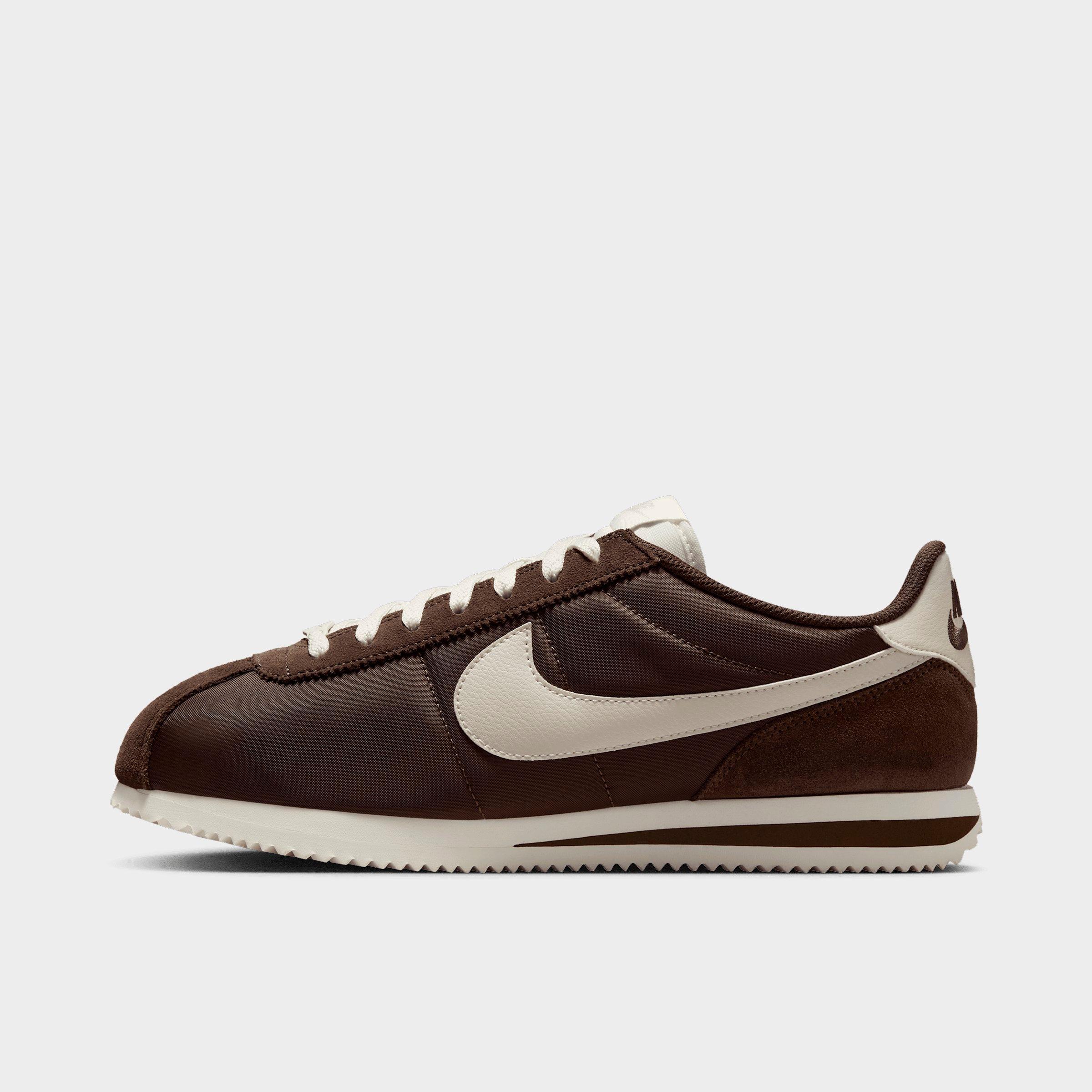 Nike Men's Cortez TXT Casual Shoes in Baroque Brown/Sail/Light Orewood Brown Size: 7.0