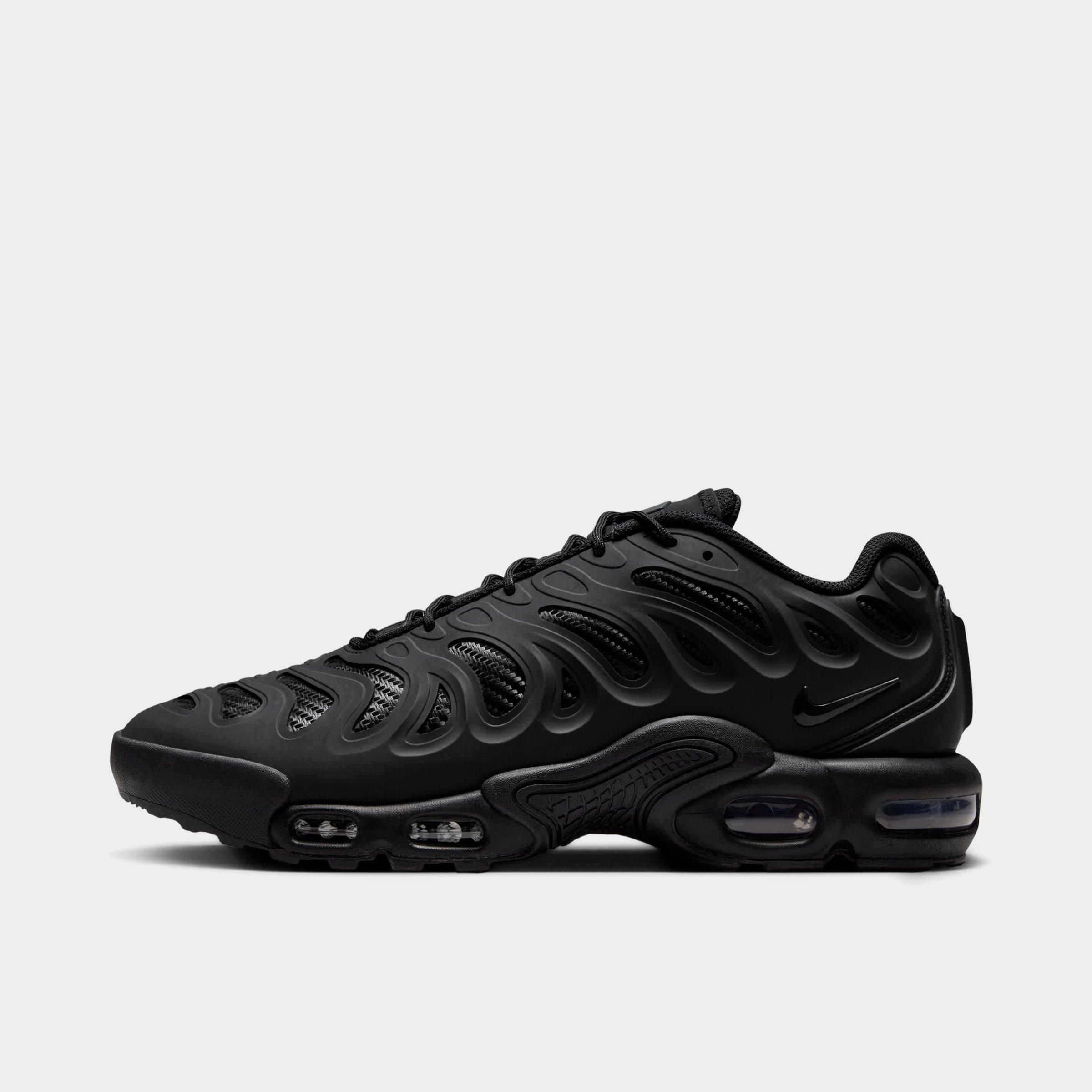 Nike Men's Air Max Plus Drift Casual Shoes in Black/Black Size 10.5