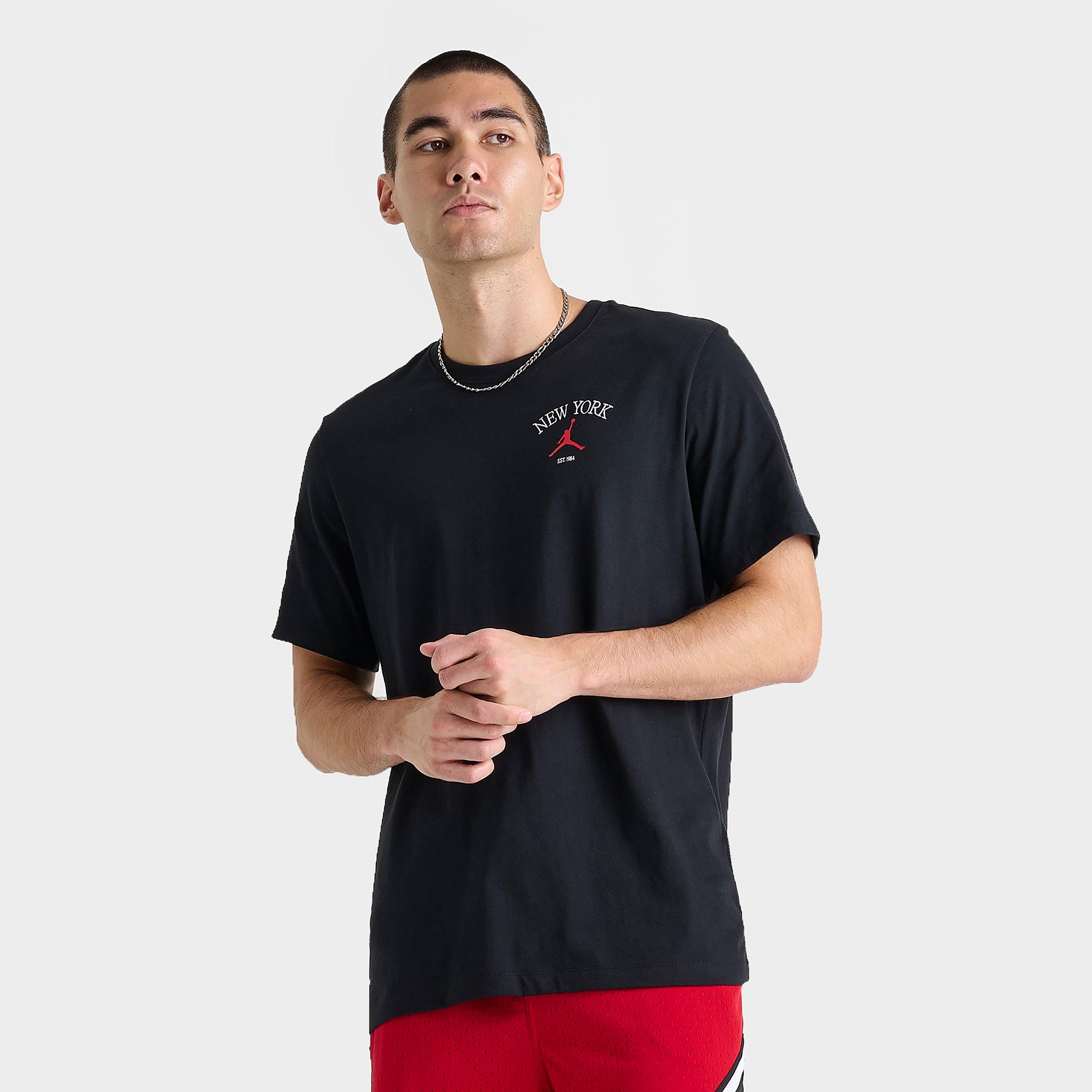 Jordan Men's New York City T-Shirt in Black Size: Small