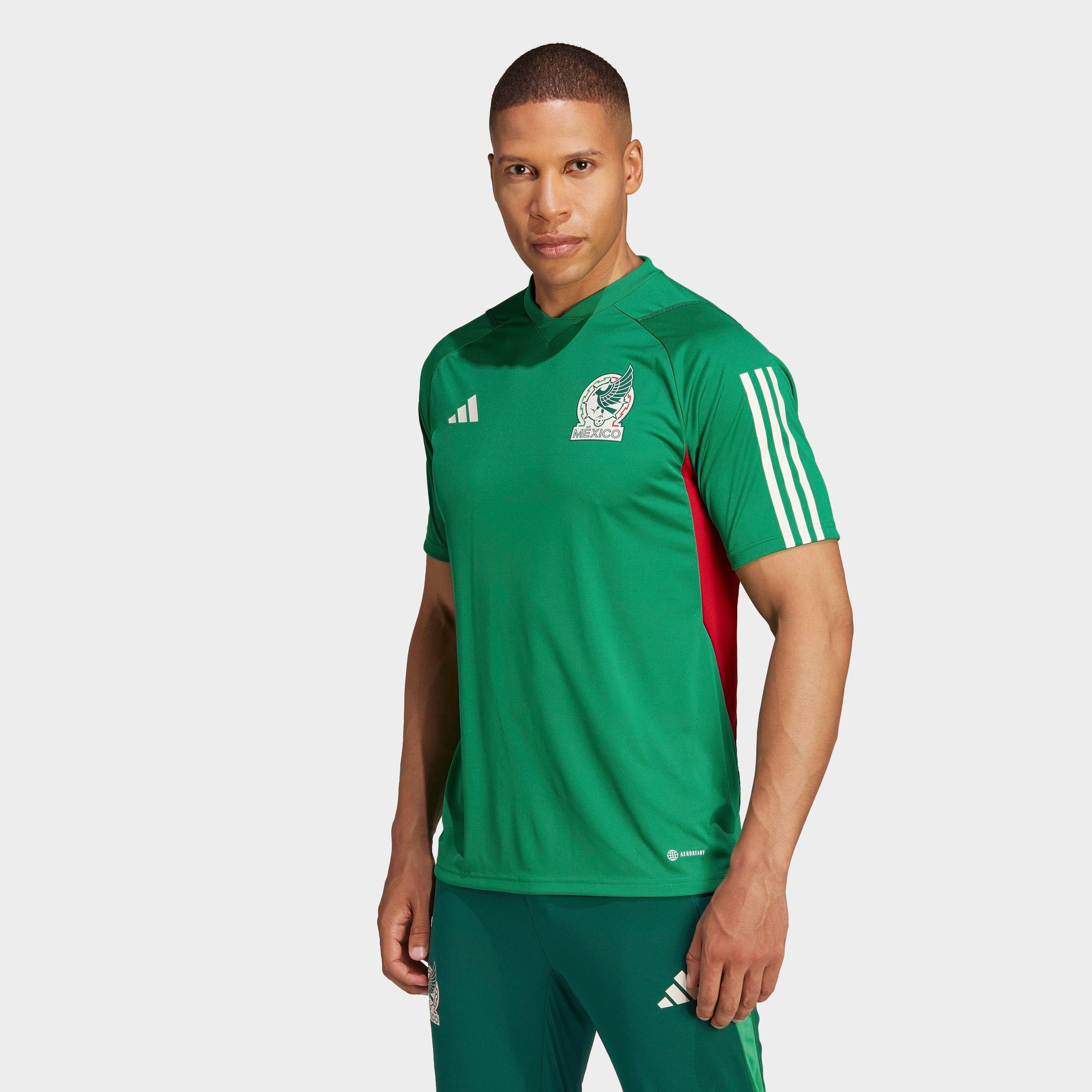 UPC 195738446883 product image for Adidas Men's Mexico Tiro 23 Training Soccer Jersey in Green/Vivid Green Size Med | upcitemdb.com