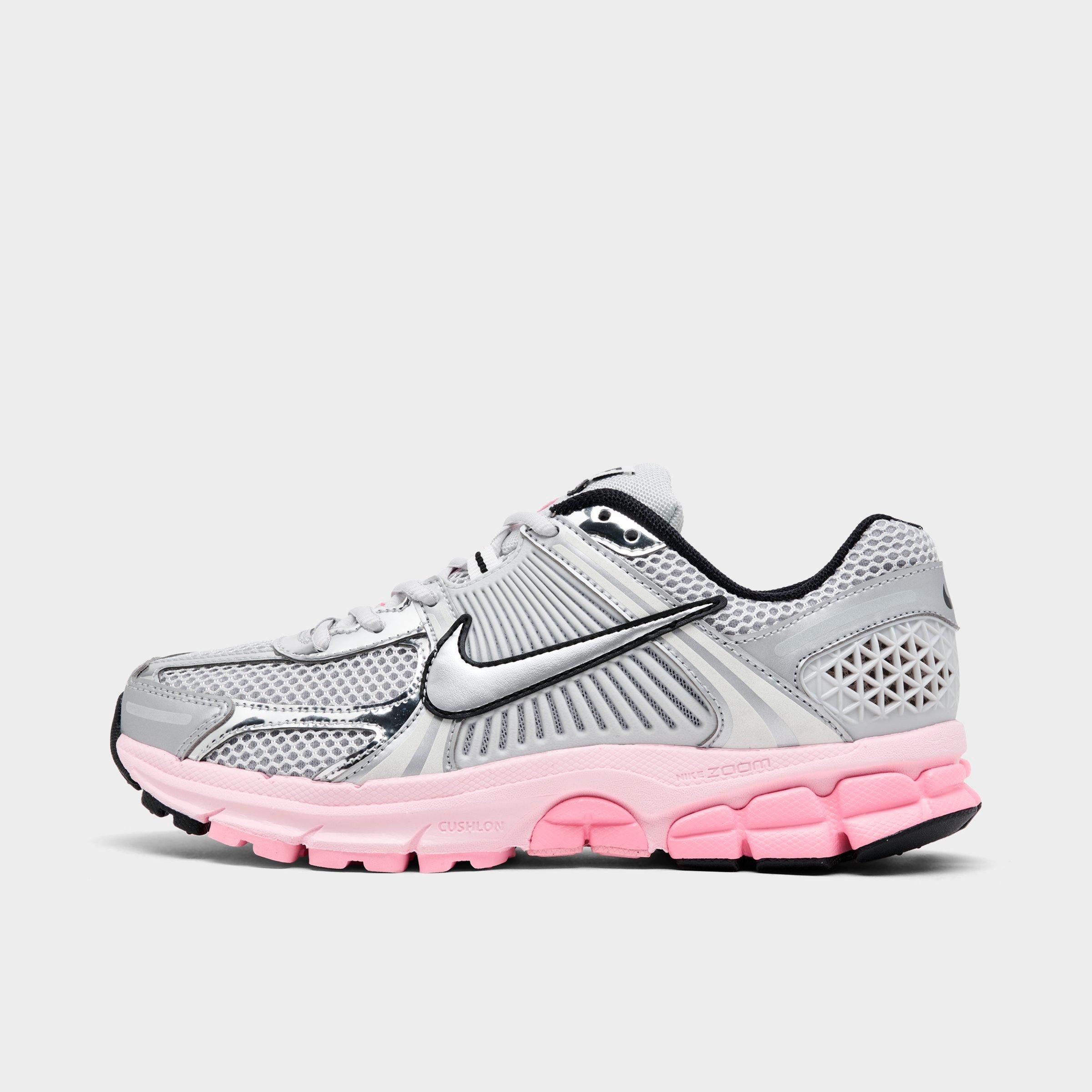 Nike Women's Zoom Vomero 5 Casual Shoes in Photon Dust/Pink Foam/Medium Soft Pink Size: 5.0