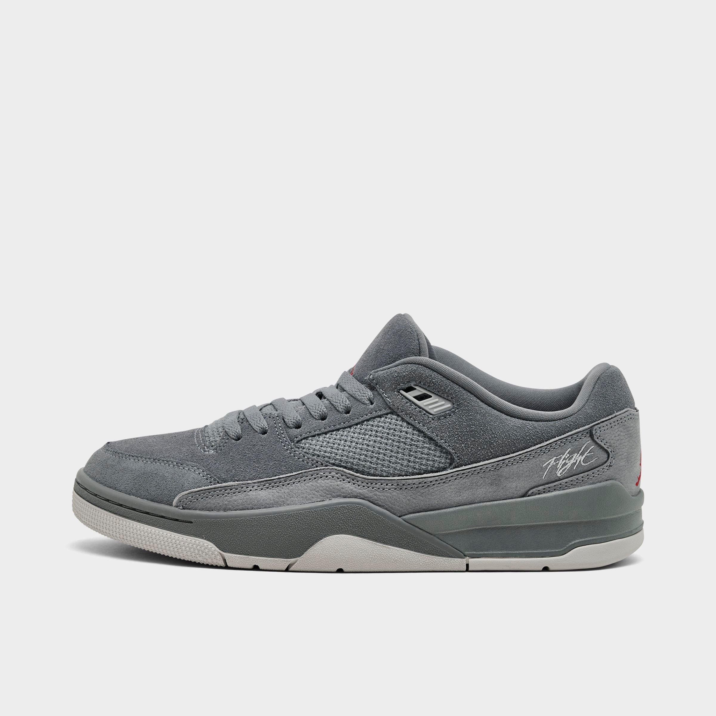 Jordan Men's Flight Court Casual Shoes in Cool Grey/Wolf Grey/Neutral Grey Size: 7.5