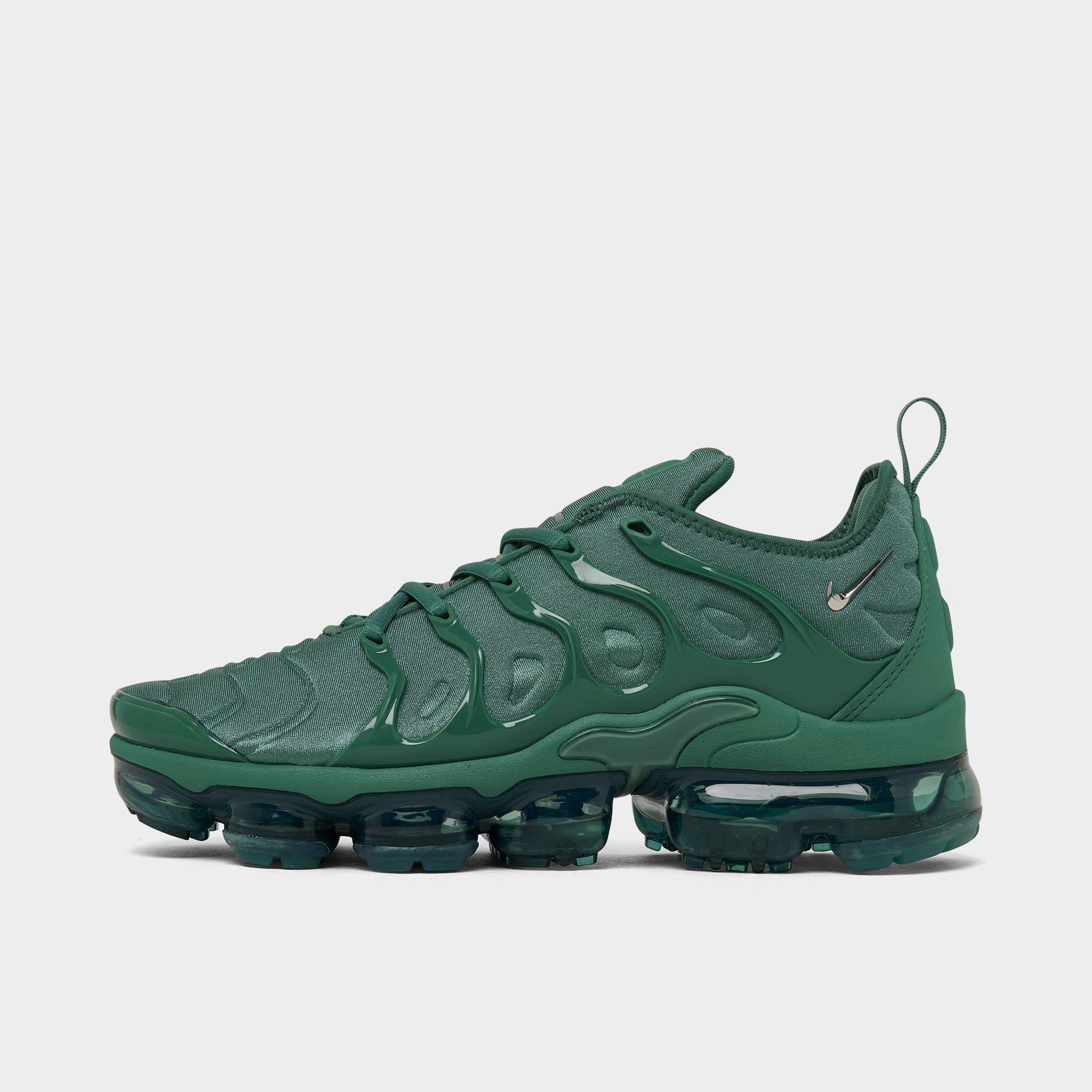 Nike Women's Air Vapormax Plus Running Shoes (big Kids' Sizing Available) In Green