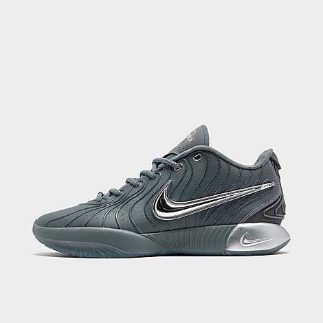 Shop Nike Lebron 21 Basketball Shoes In Cool Grey/metallic Silver/iron Grey