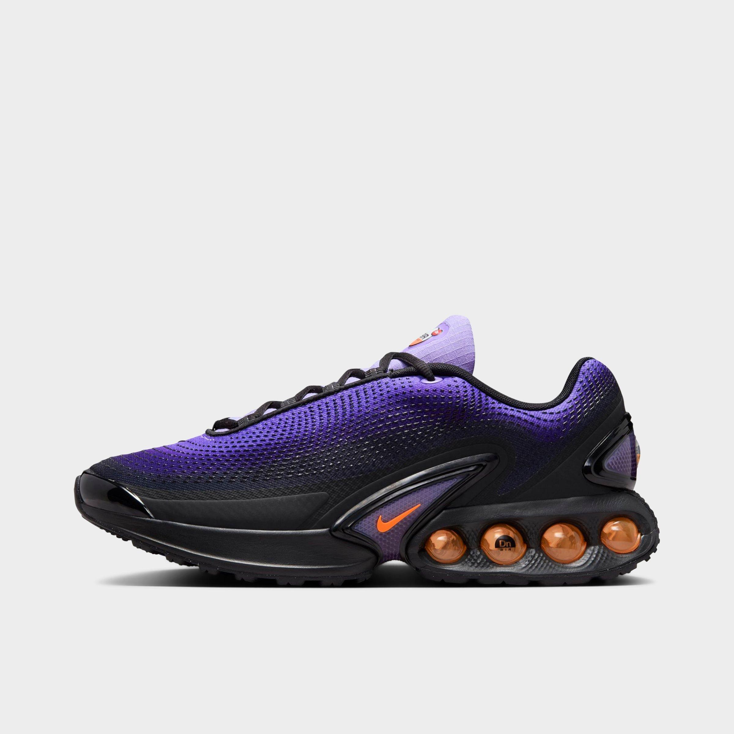 Nike Men's Air Max Dn Casual Shoes in Medium Violet/Voltage Purple/Black Size: 6.0