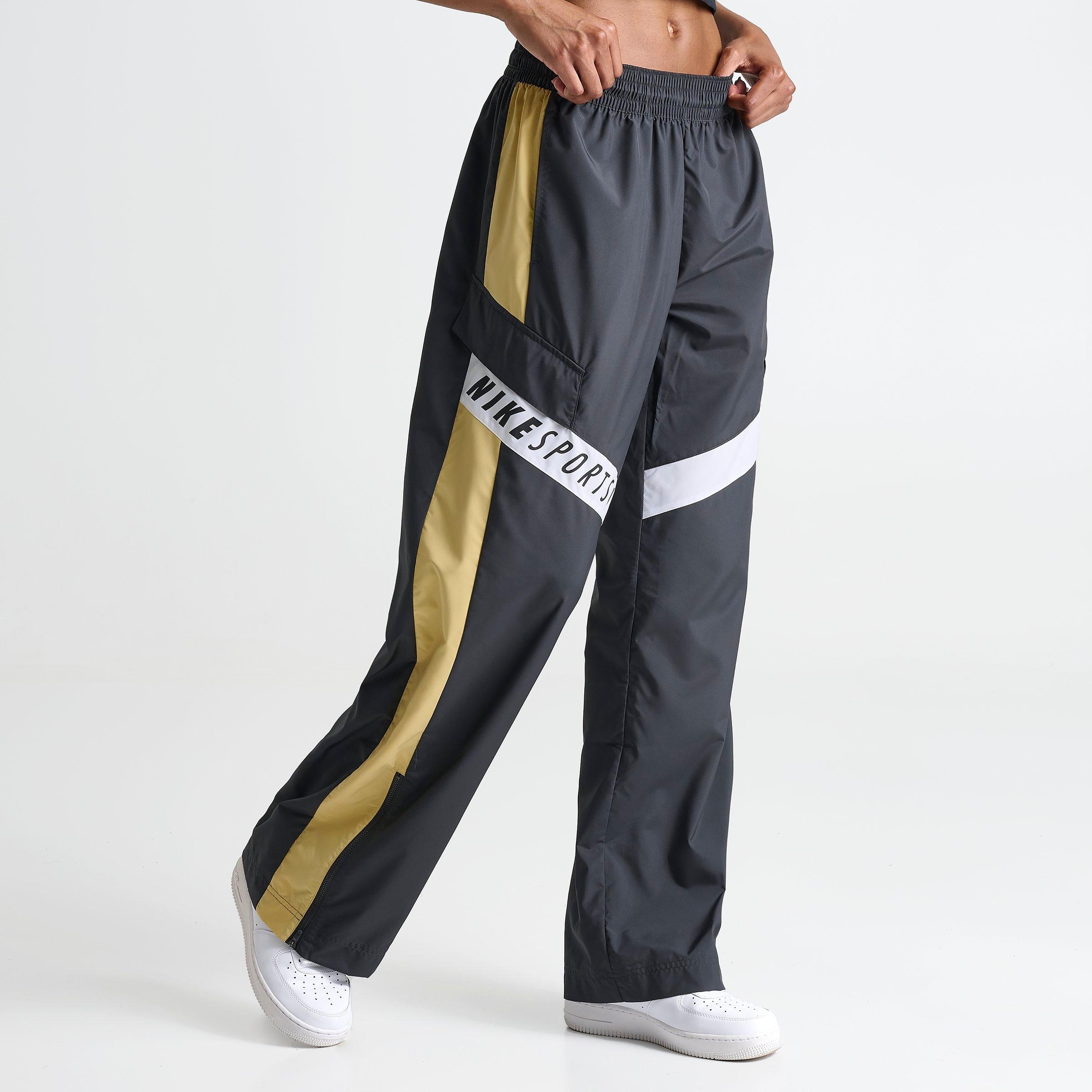 Shop Nike Women's Sportswear Oversized Woven Pants In Multi