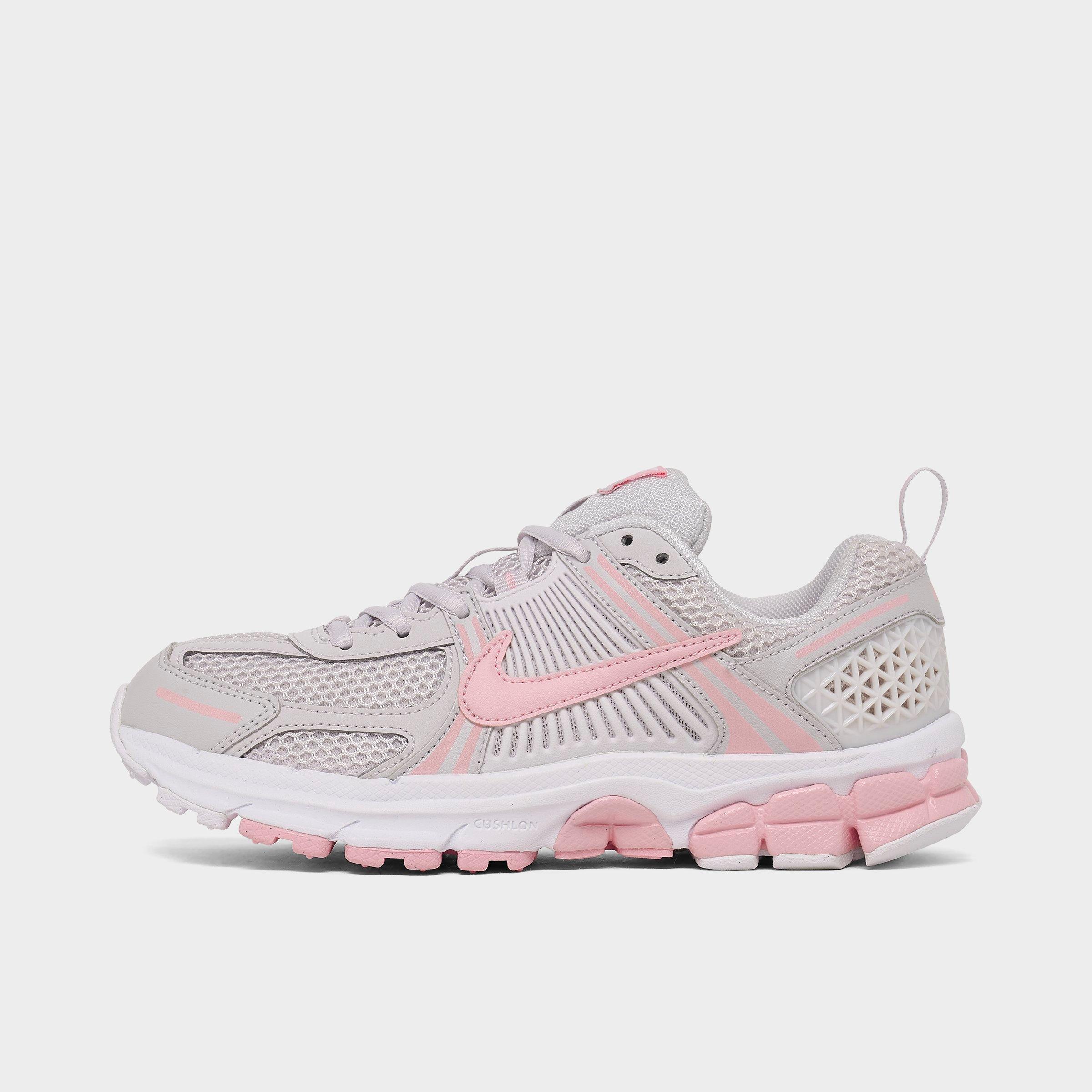 Nike Girls Big Kids Vomero 5 Casual Shoes in Vast Grey/Medium Soft Pink Size: 3.5