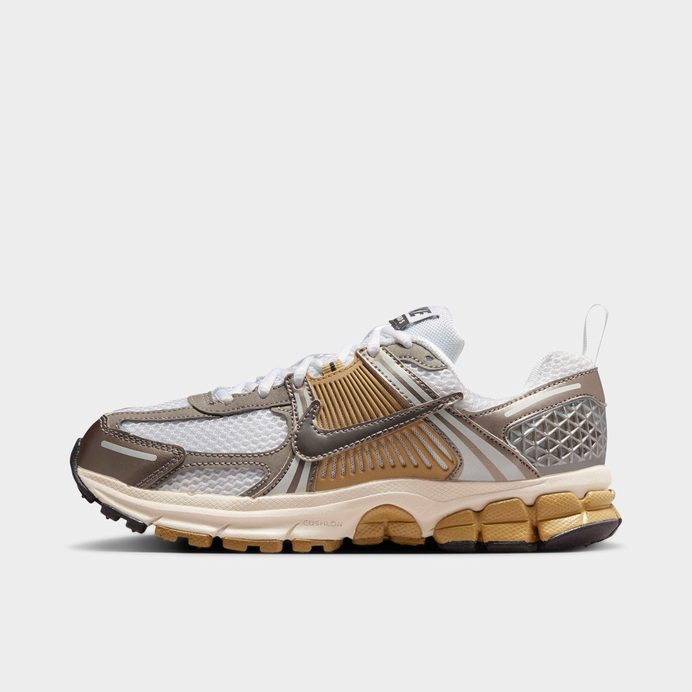 Nike Big Kids Vomero 5 Casual Shoes in Metallic Pewter/Parachute Beige/White Size: 3.5