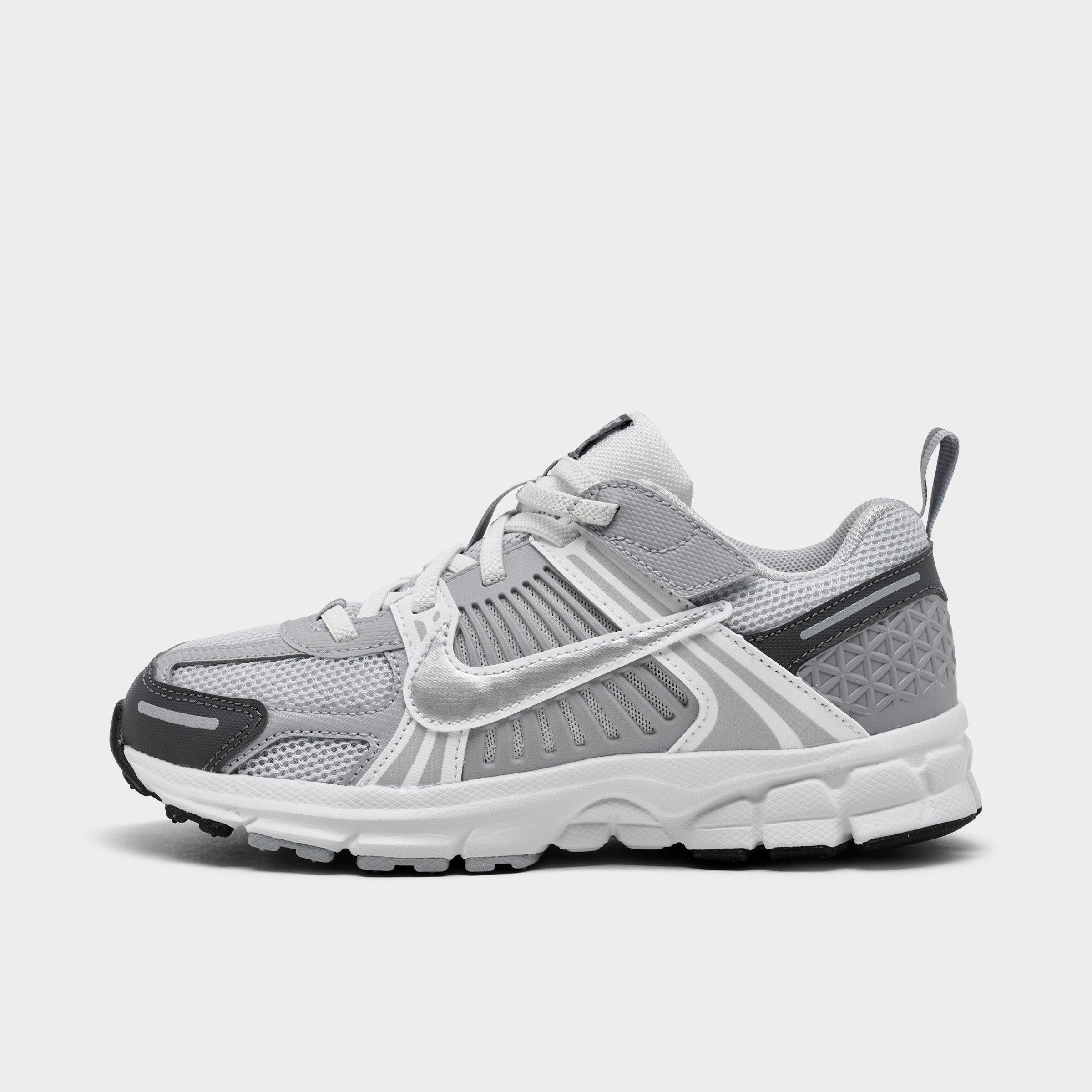 Nike Big Kid's Vomero 5 Casual Sneakers From Finish Line In Pure Platinum/metallic Silver