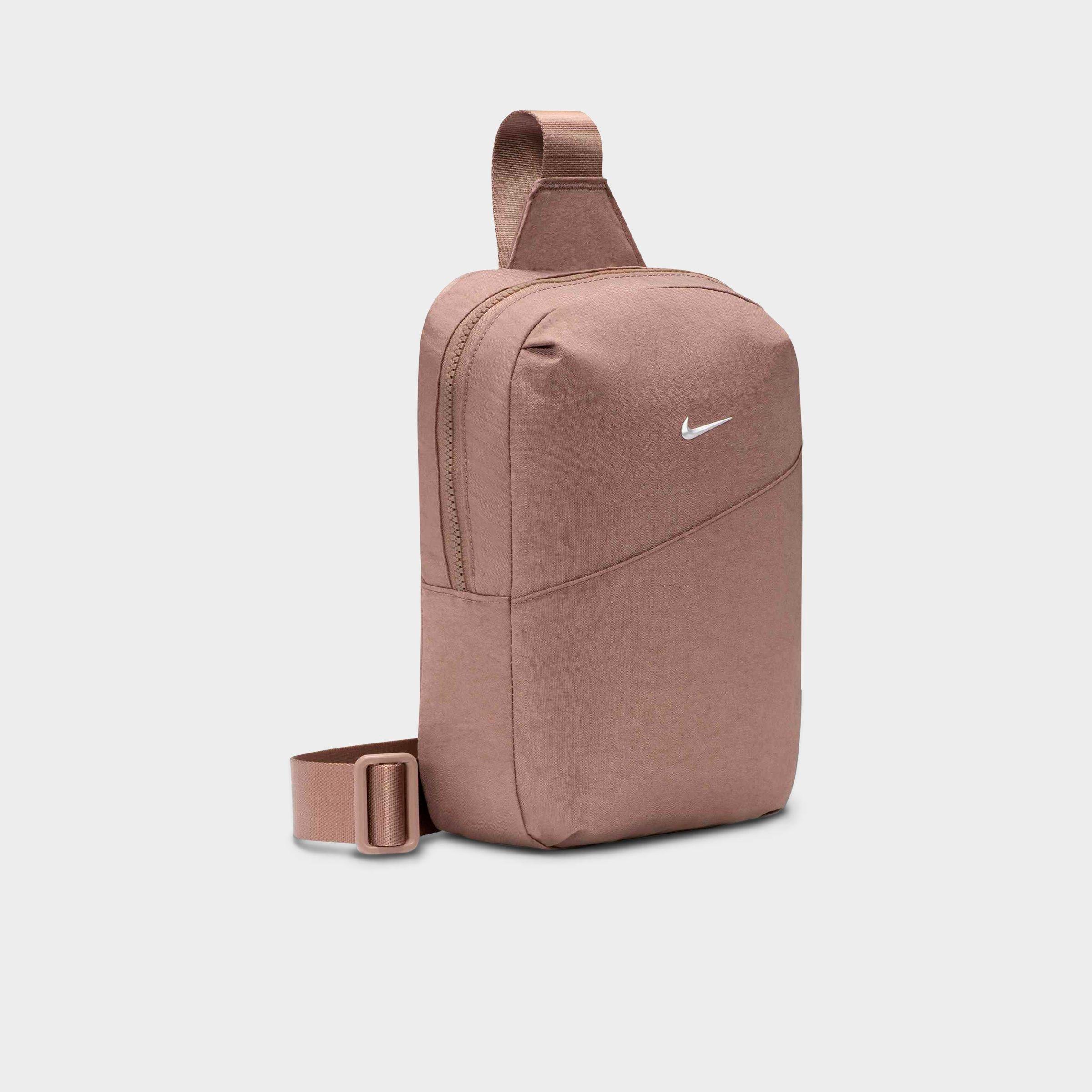Nike Aura Crossbody Bag (5L) in Brown/Mink Brown Size NOSIZ 100% Nylon