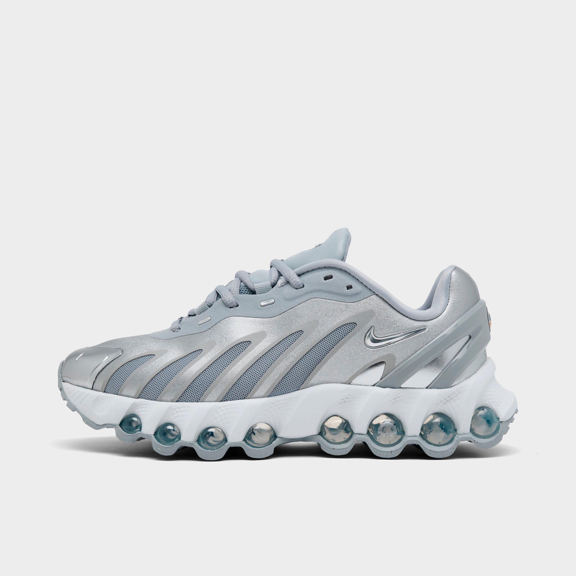 Nike Big Kids' Air Max Dn8 Casual Shoes In Wolf Grey/off White/off White/metallic Silver