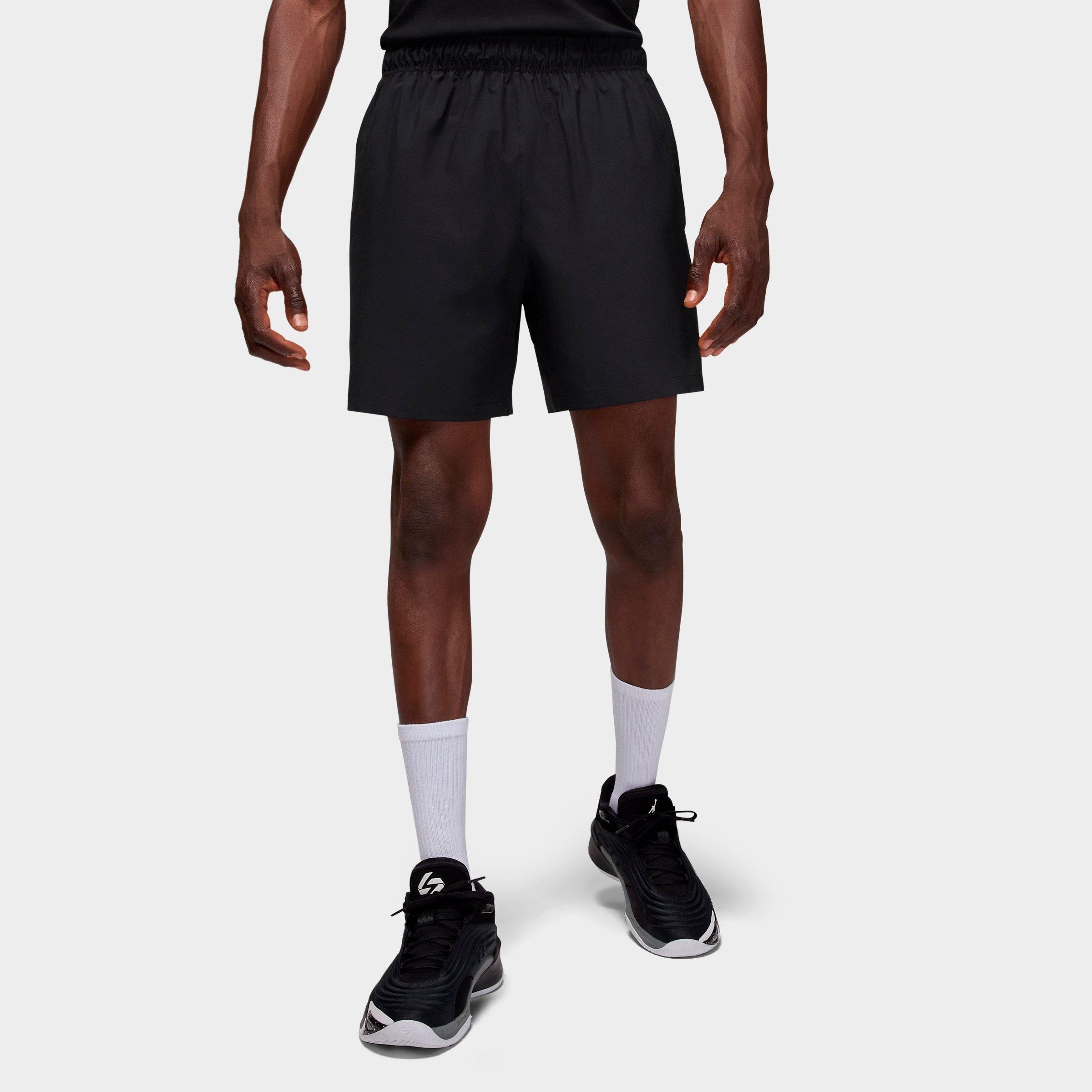 Jordan Men's Sport Flightweight Dri-FIT 6" Basketball Shorts in Black/Dark Shadow Size: XS