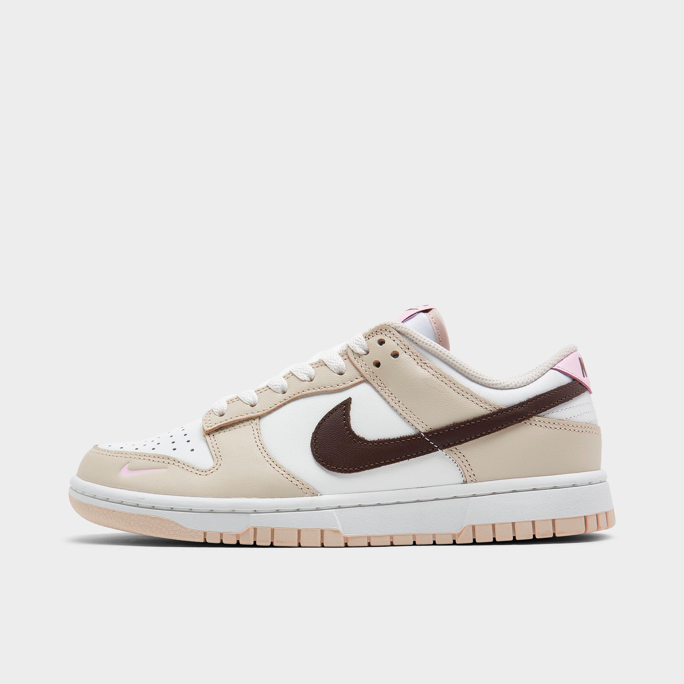 Nike Women's Dunk Low Casual Shoes In Summit White/baroque Brown/light Orewood Brown