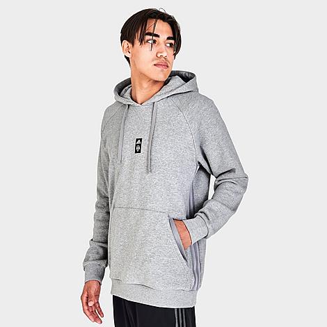 Adidas Team Men's Adidas Seattle Sos Fc Travel Pullover Hoodie In Medium Grey Heather