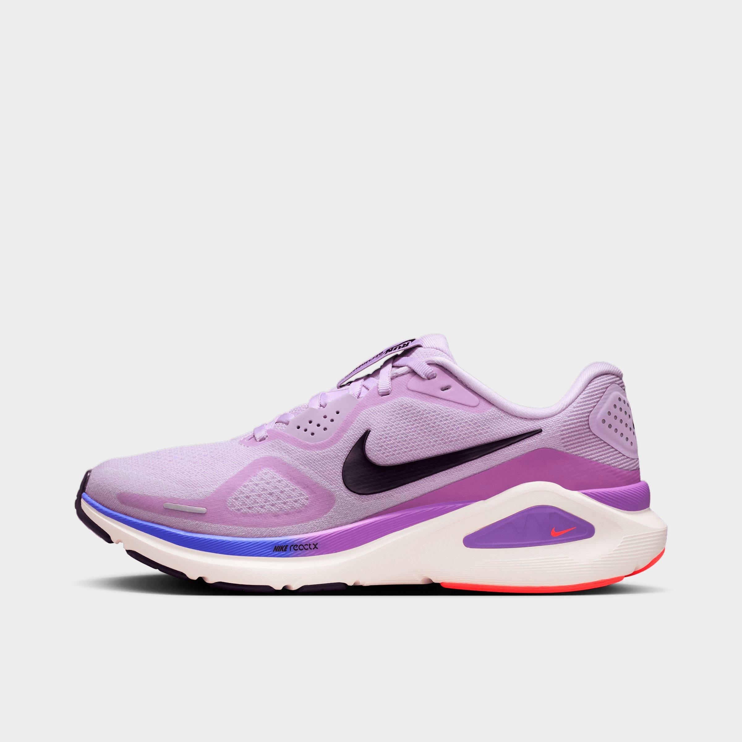 Nike Women's Structure 26 Running Shoes in Violet Mist/Bright Violet/Sapphire Size: 5.0