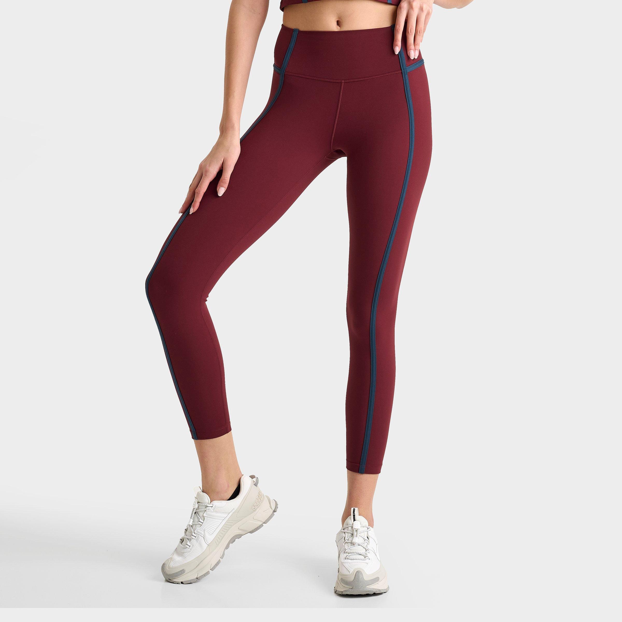 Nike Women's One Dri-FIT High-Waisted 7/8 Leggings in Red/Dark Team Red Size XS 100% Polyester/Spandex