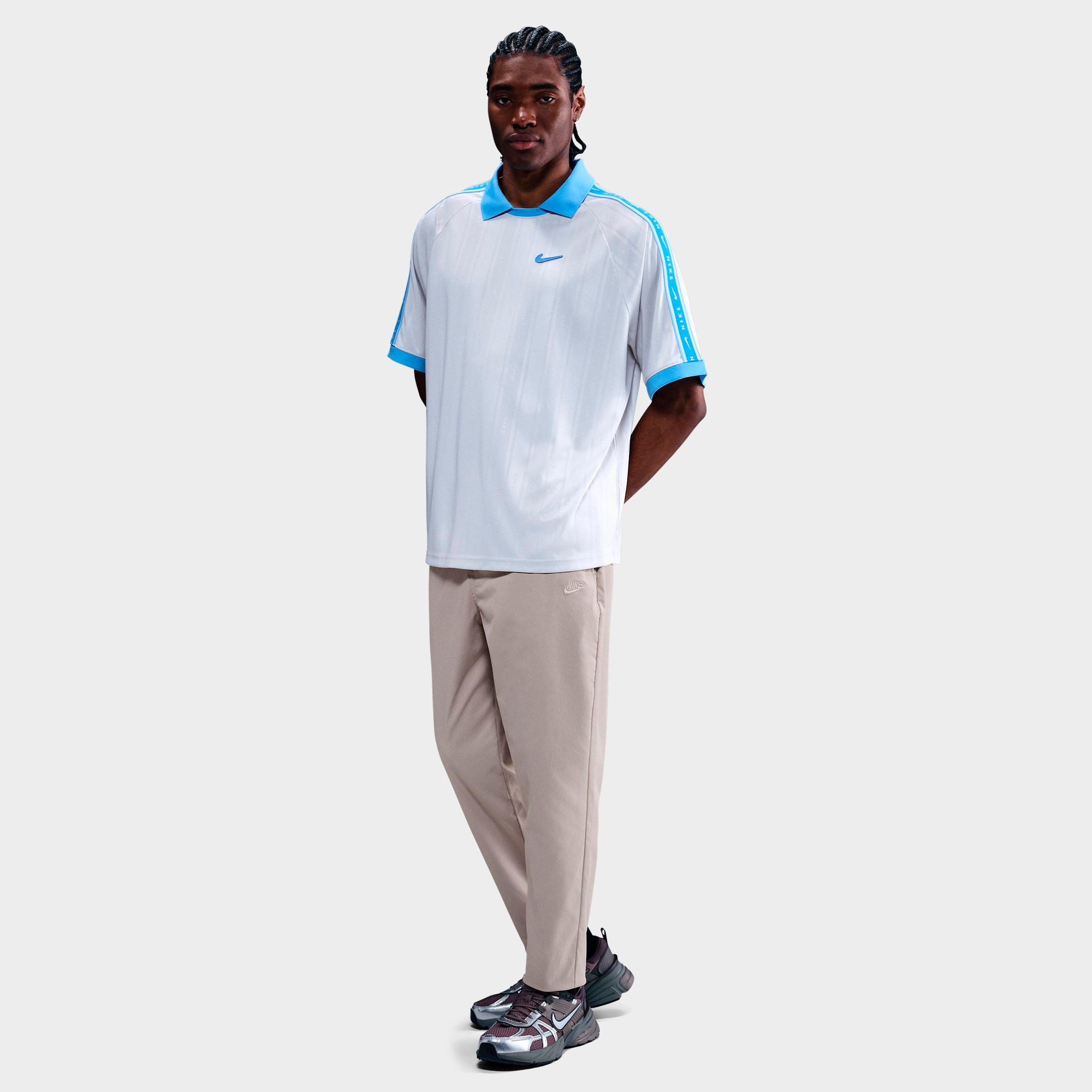 Nike Men's Club Woven Tapered Pants in College Grey/College Grey Size: XS