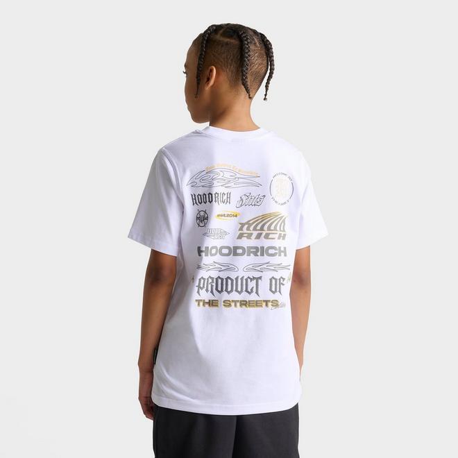 Big Kids' Hoodrich Gothic Multi Logo T-Shirt