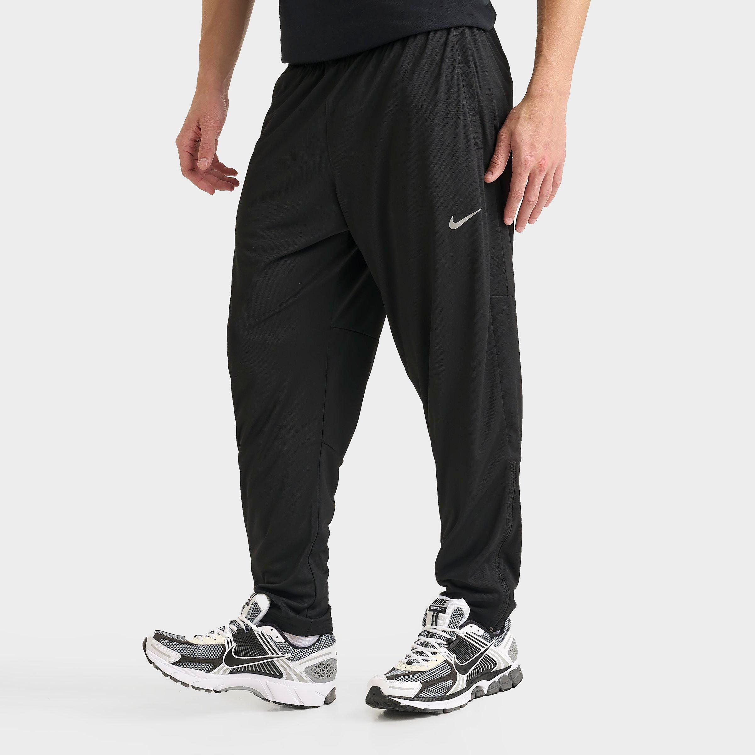Nike Men's Challenger Dri-FIT Running Pants in Black/Black Size Medium 100% Polyester/Knit