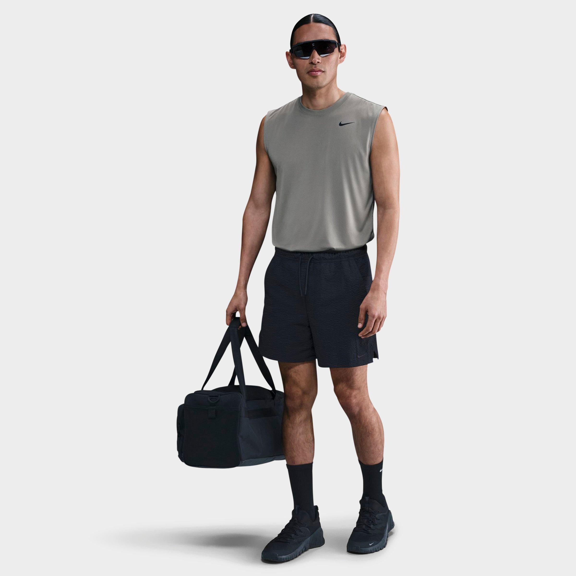 Nike Dri-fit 5-inch Unlined Versatile Shorts In Black