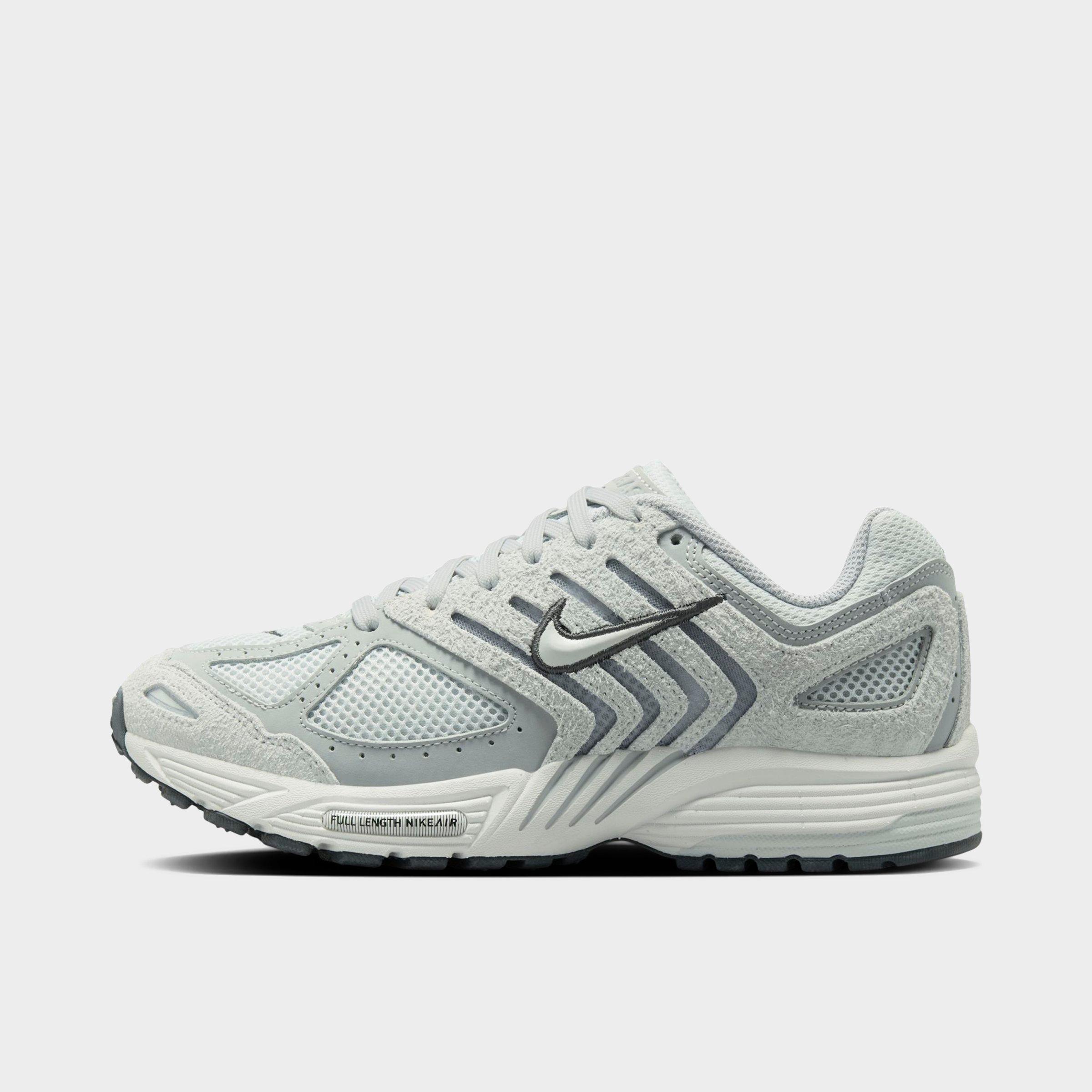 Nike Women's Air Pegasus 2005 Suede Casual Shoes in Grey/Pure Platinum Size 9.5 Leather/Suede