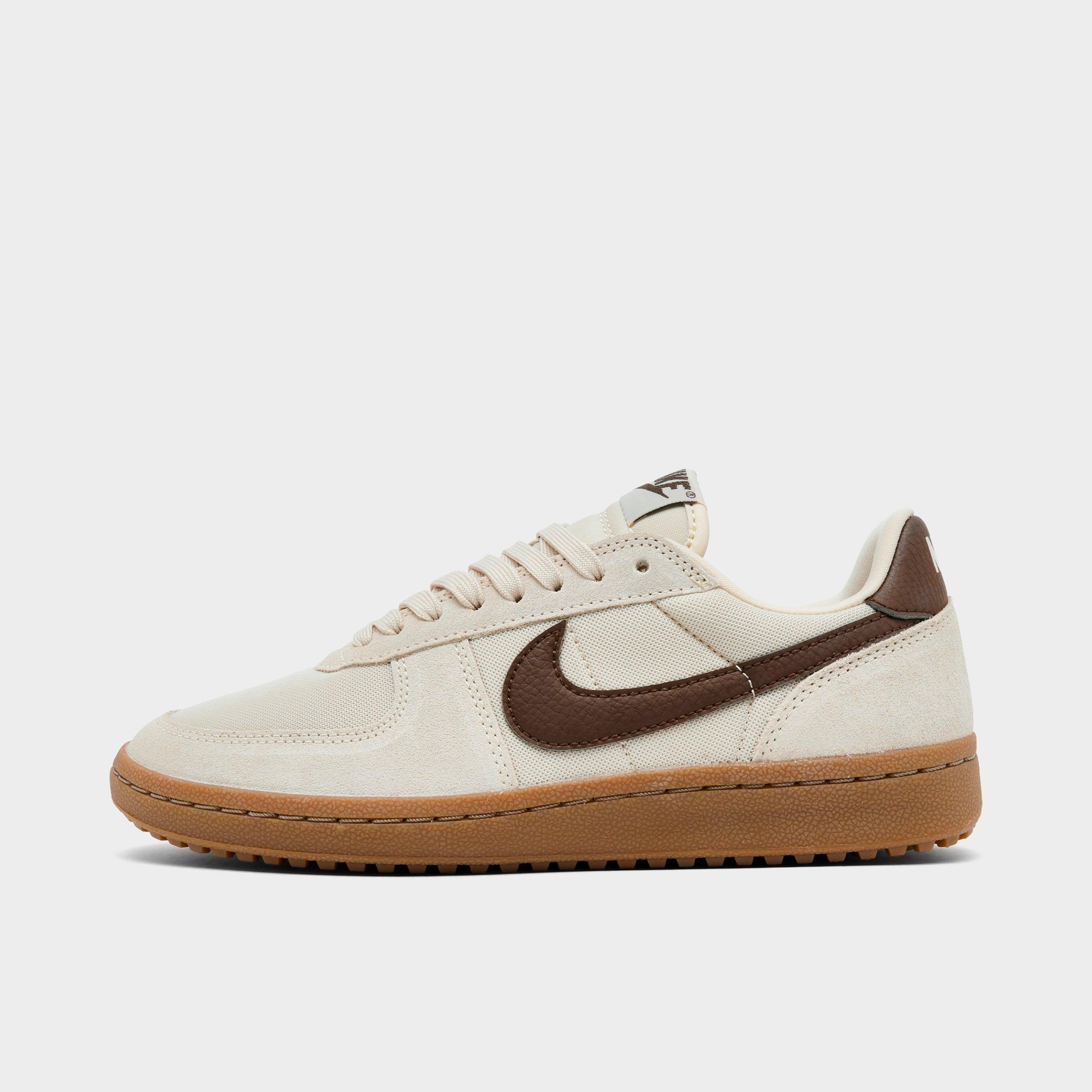 Nike Women's Field General SE Casual Shoes in Brown/Beach Size 7.5 Suede