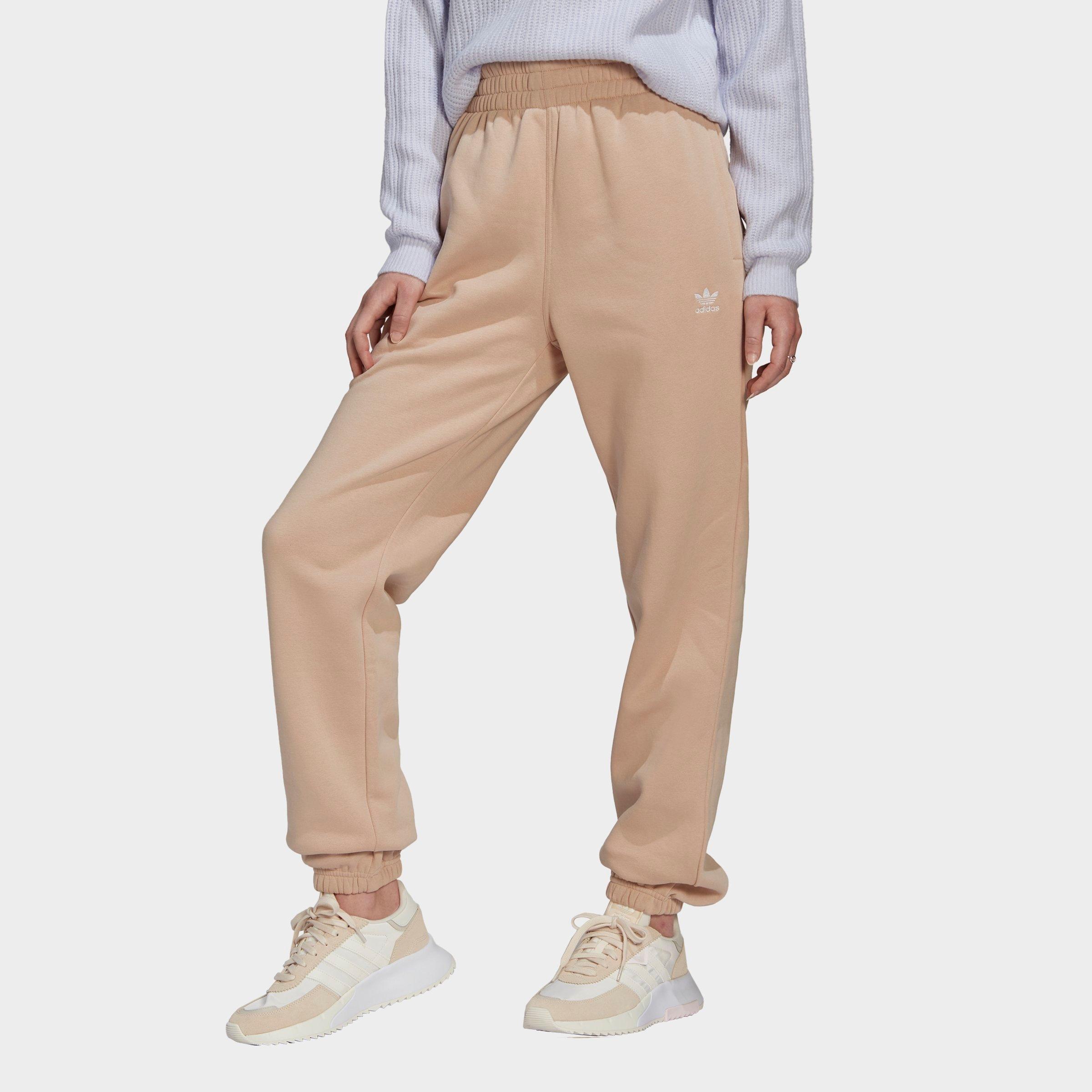 UPC 195746517094 product image for Adidas Women's Originals Adicolor Essentials Fleece Jogger Pants in Beige/ Size  | upcitemdb.com