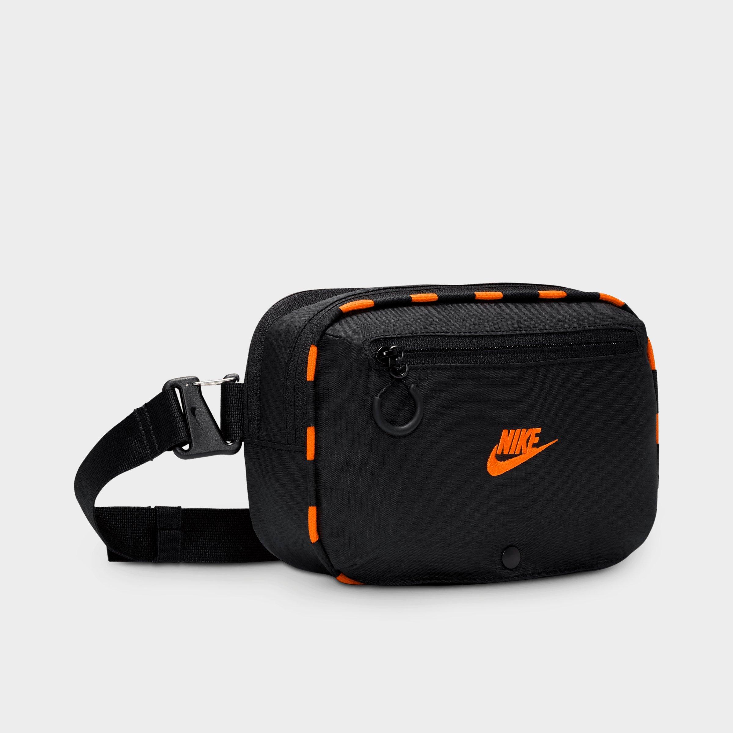 Nike Hayward Patrol Crossbody Bag (4L) in Black/Safety Orange