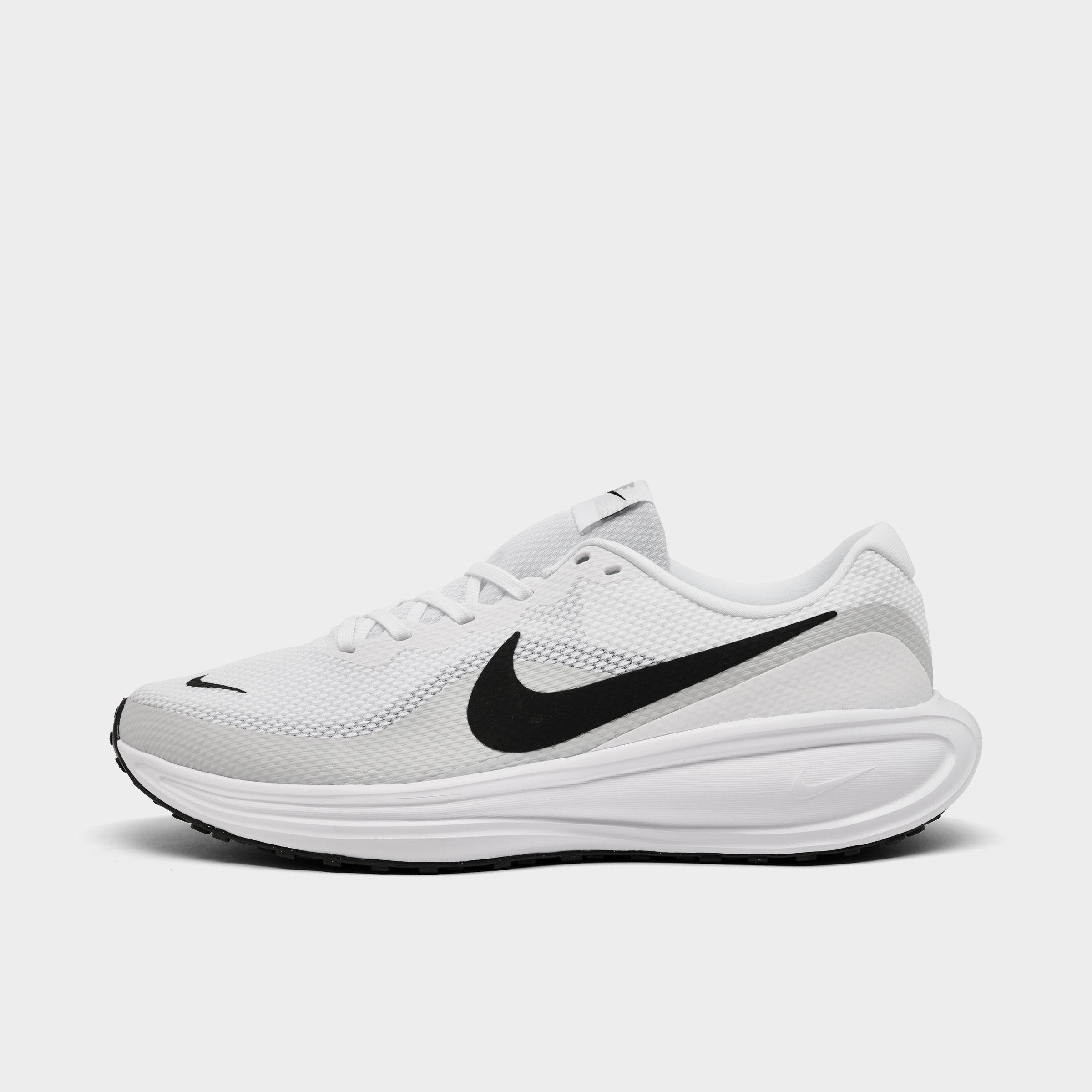 Nike Men's Revolution 8 Running Shoes in White/Pure Platinum/Black Size: 7.0