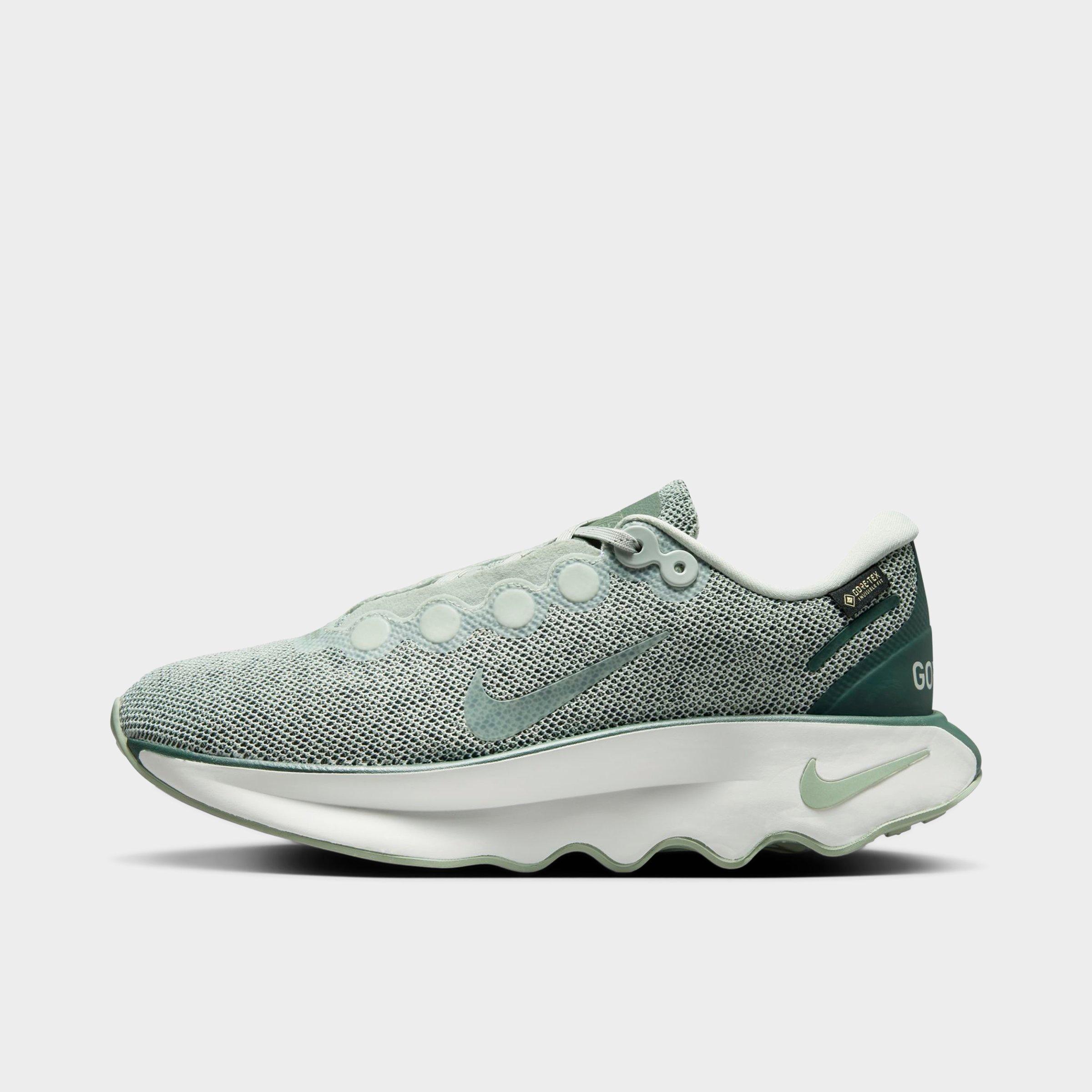 Nike Women's Motiva GORE-TEX Casual Shoes in Light Silver/Light Silver/Jade Horizon Size: 5.0
