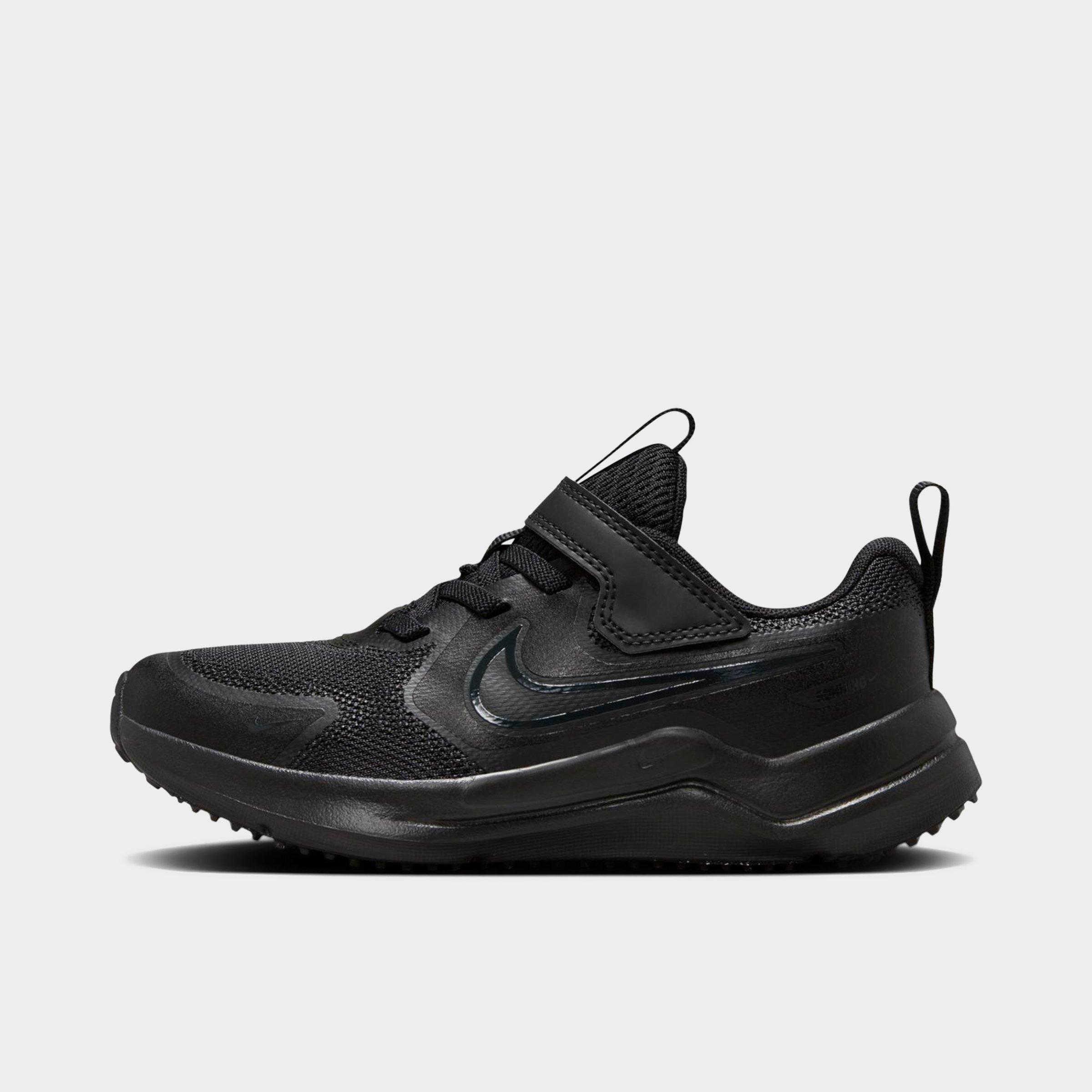 Nike Cosmic Runner Big Kids' Road Running Shoes In Black/black/anthracite