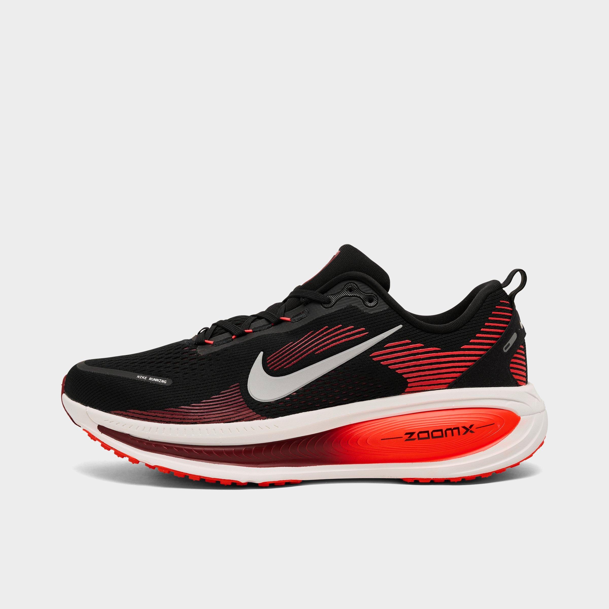 Nike Men's Vomero 18 Running Shoes in Black/Red/White Size: 7.5