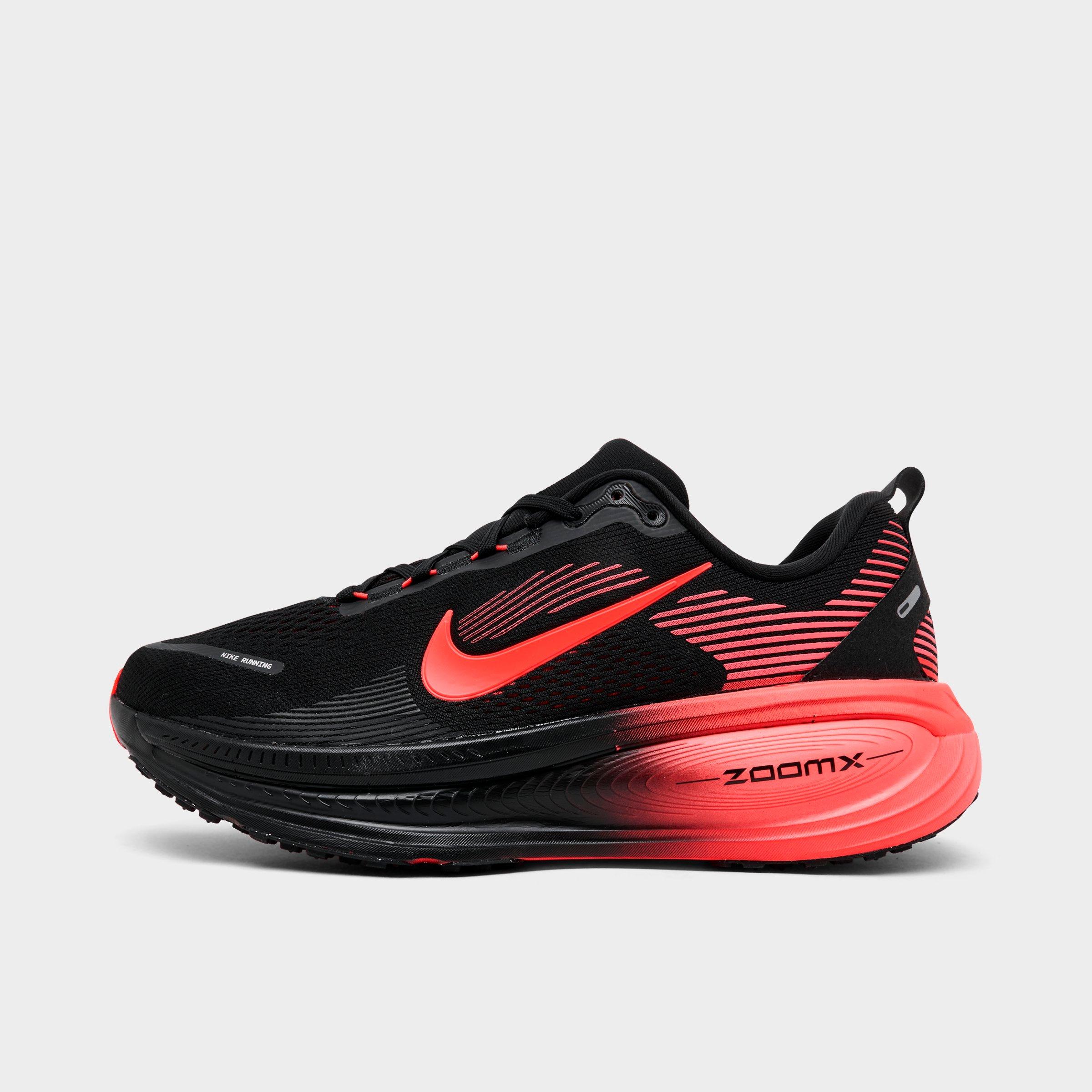 Nike Men's Vomero 18 Running Shoes in Black/Bright Crimson/University Red Size: 11.0