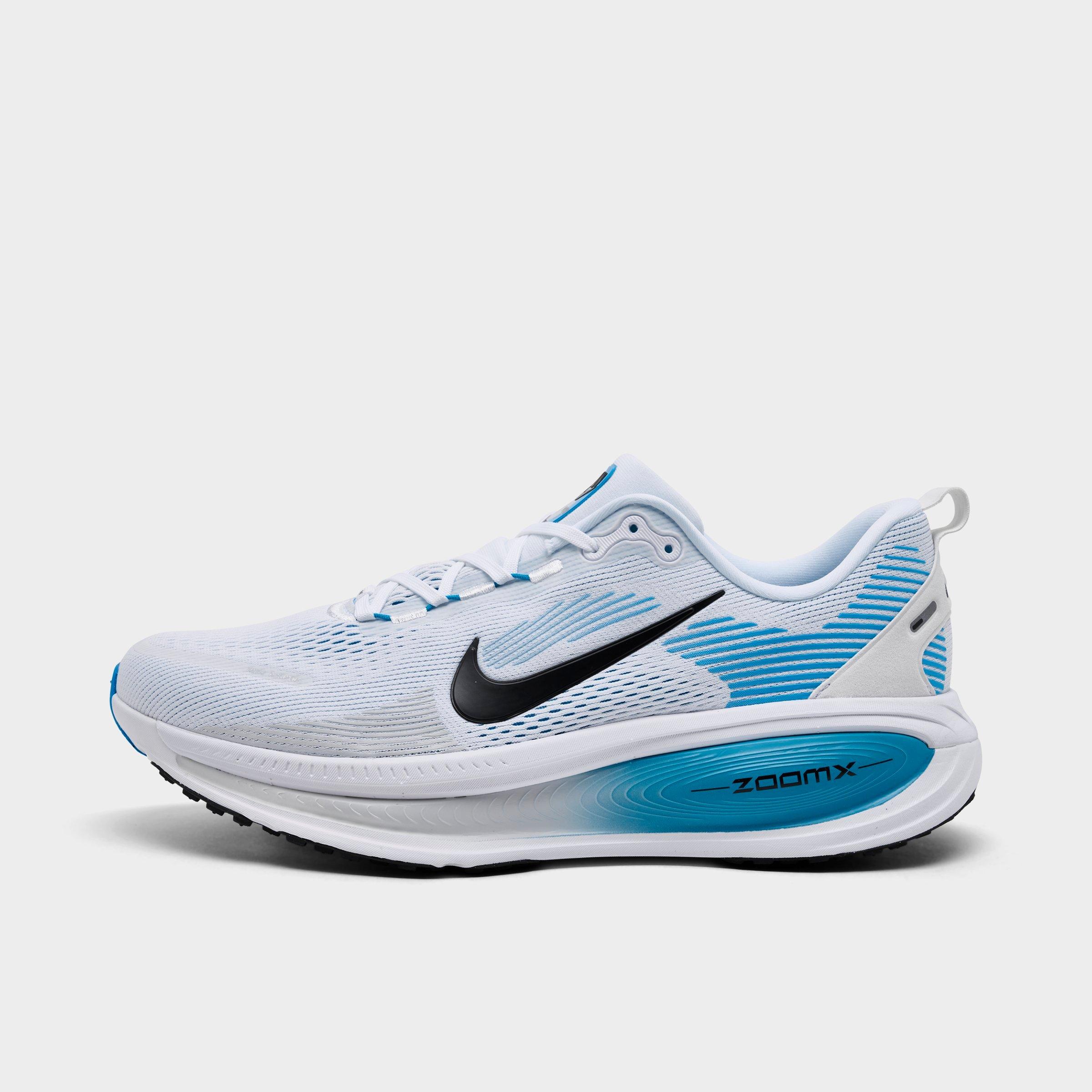 Nike Men's Vomero 18 Running Shoes in White/Blue Hero/Black Size: 7.5