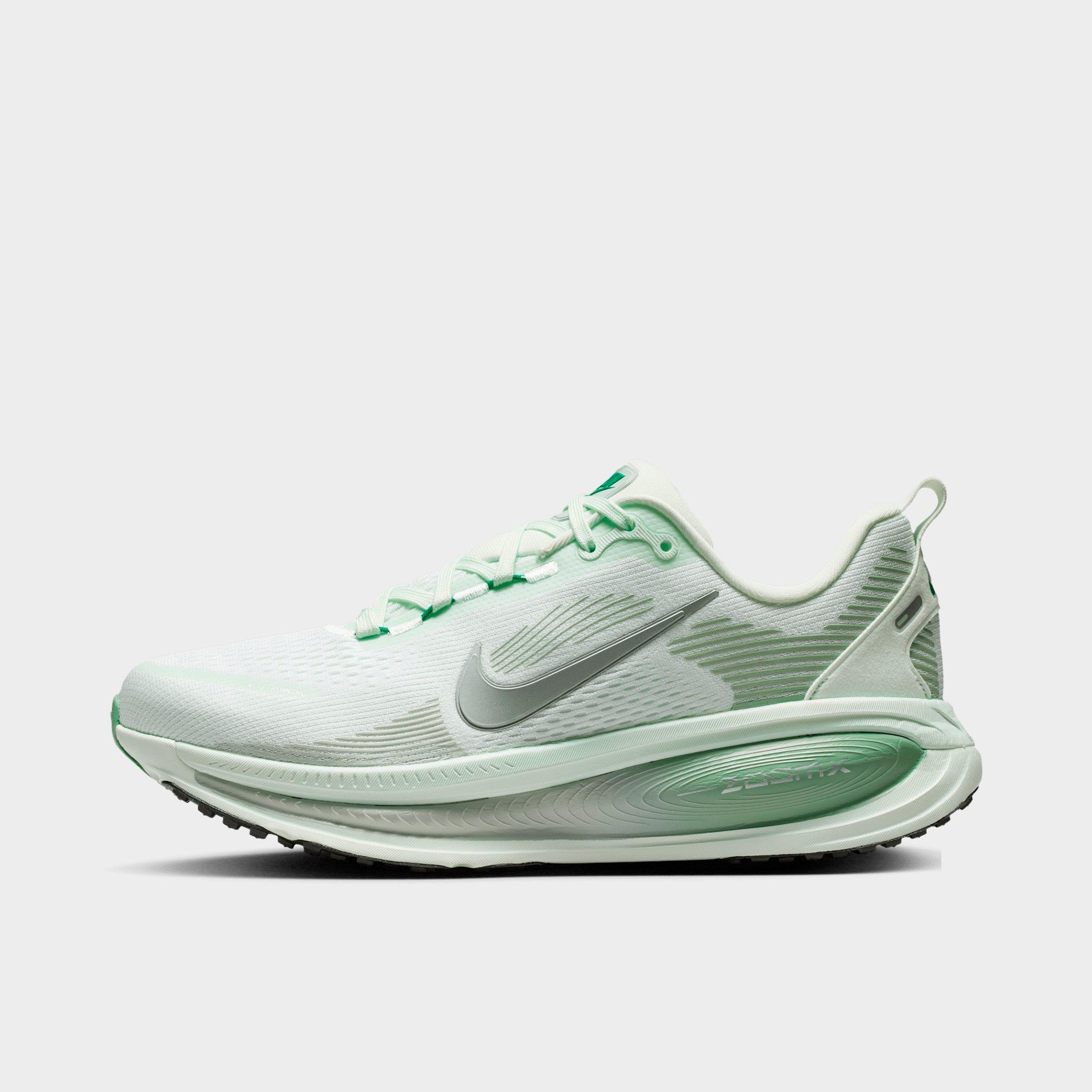 Nike Women's Vomero 18 Running Shoes in Barely Green/Steam/Light Silver Size: 6.0