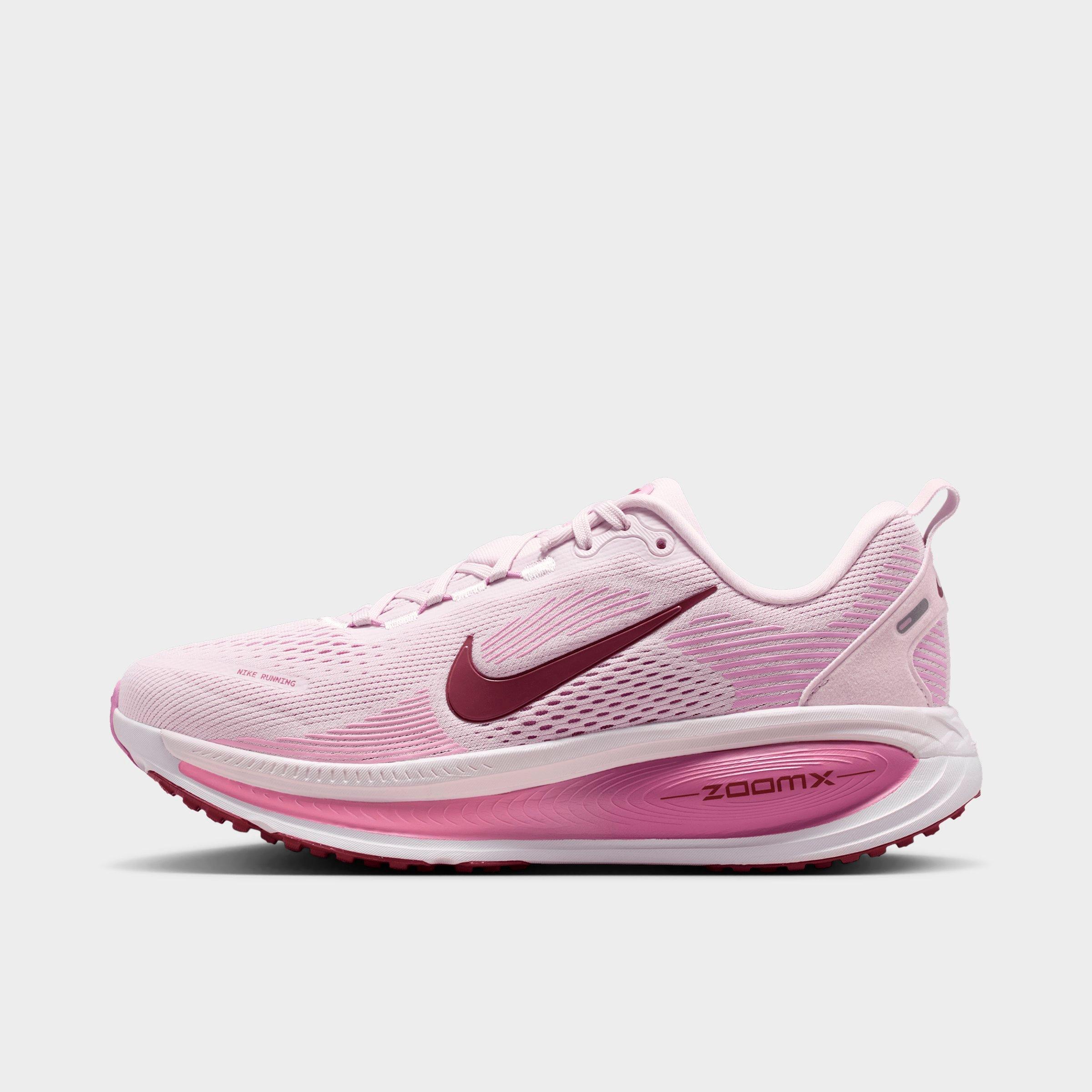 Nike Women's Vomero 18 Running Shoes in Bleached Lilac/Light Magenta/Pink Rise Size: 9.5
