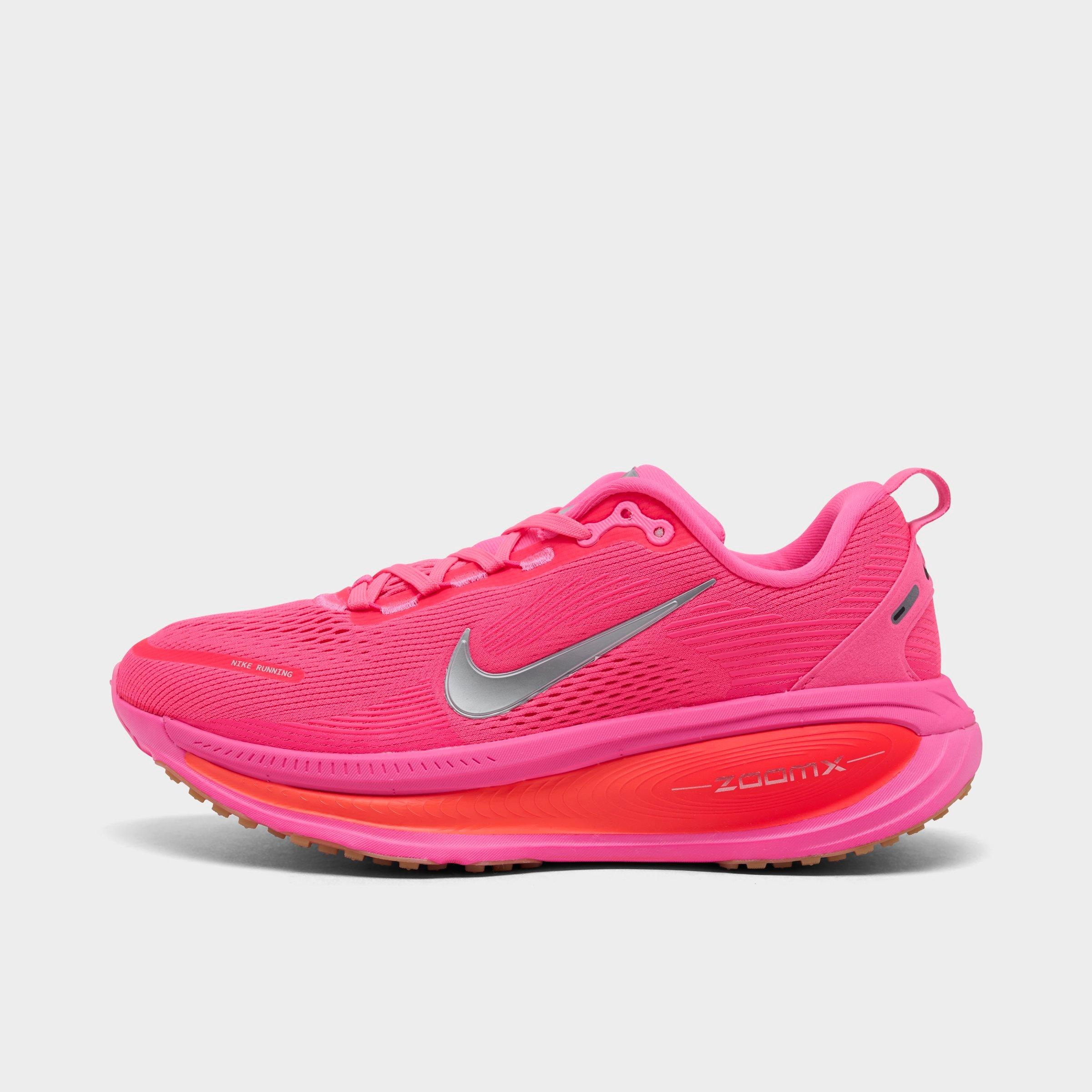 Nike Women's Vomero 18 Running Shoes in DIGITAL PINK/MTLC SI Size: 5.0