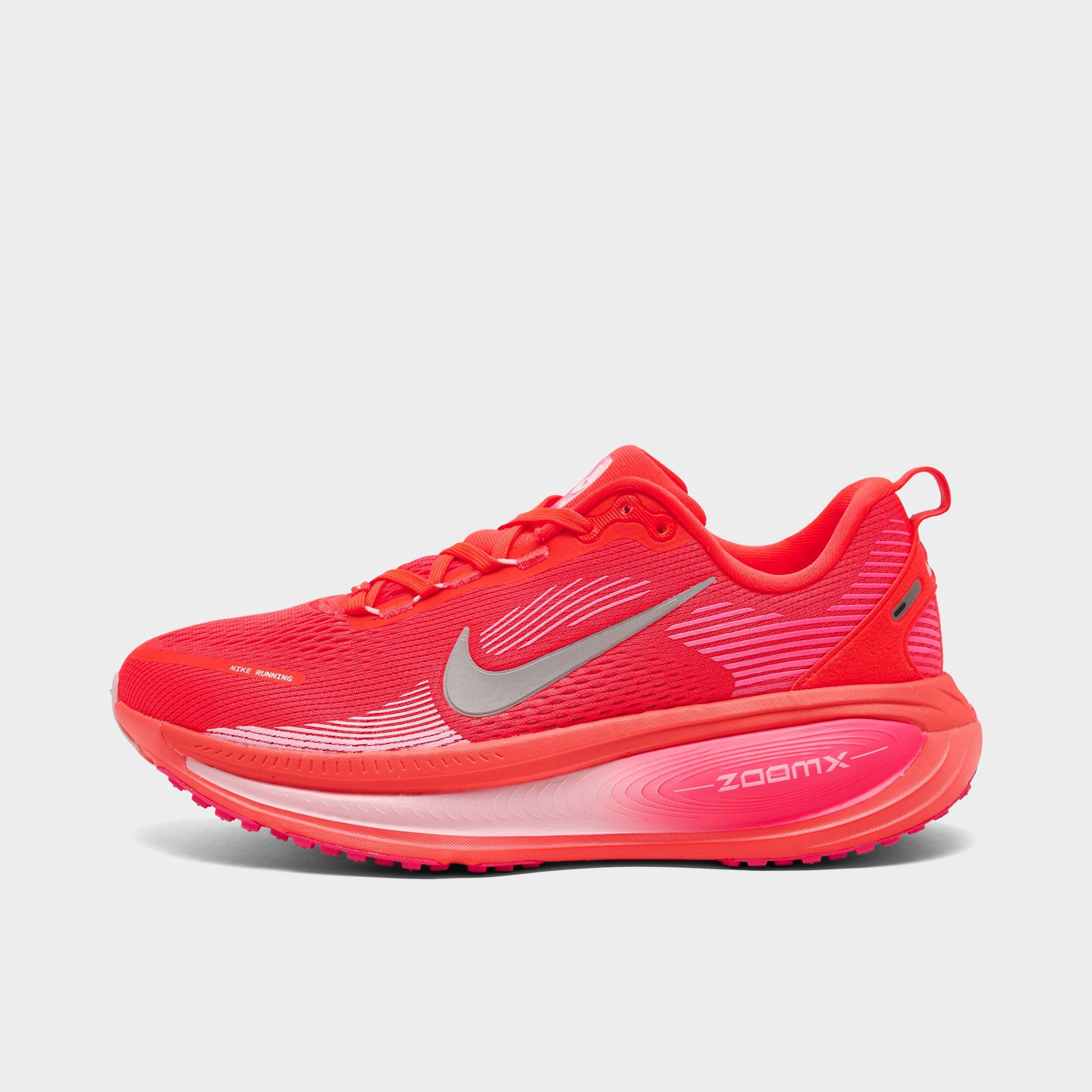 Nike Women's Vomero 18 Running Shoes in Bright Crimson/Hyper Pink/Pink Foam Size: 5.0