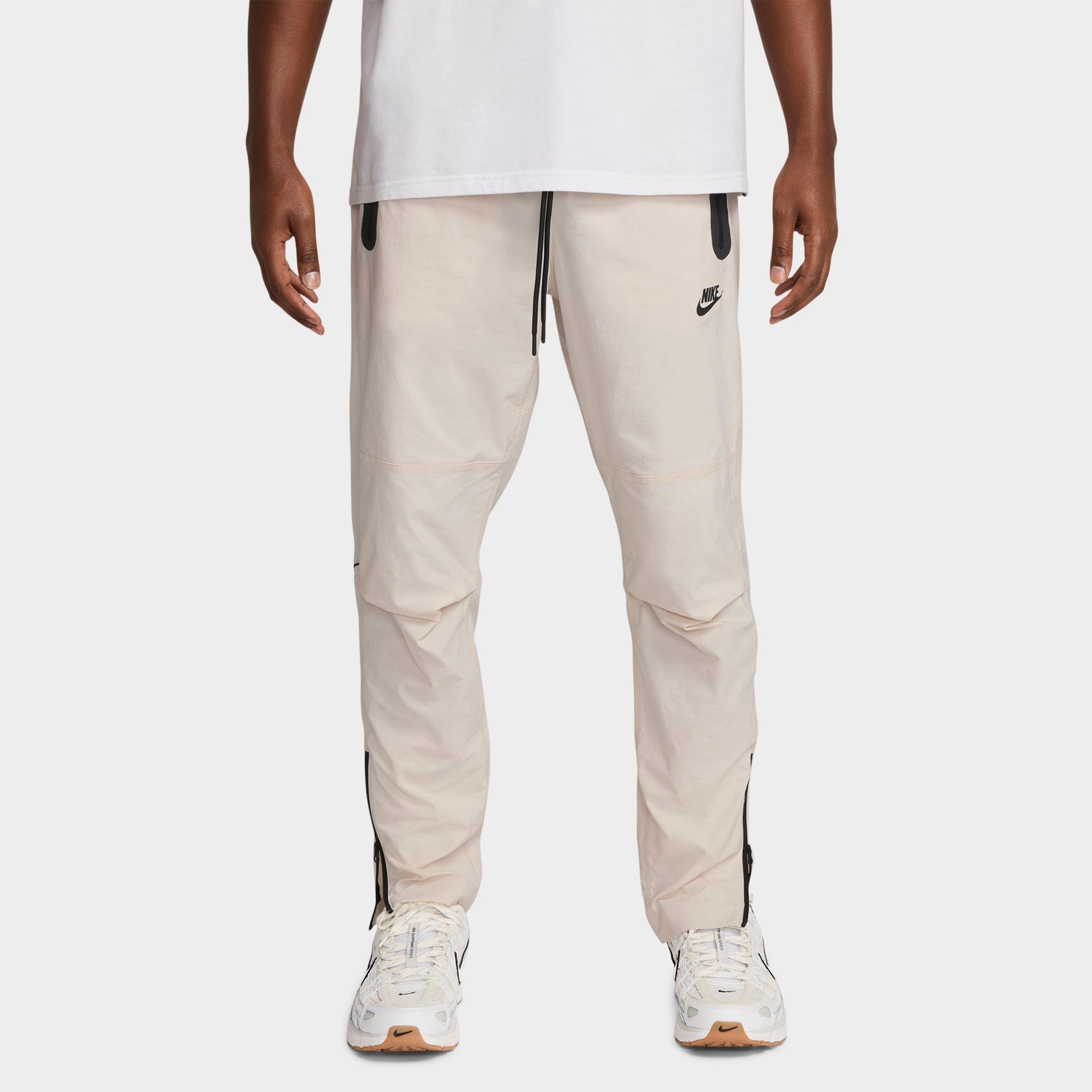 Nike Men's Tech Woven Pants in Light Orewood Brown/Black Size: XS