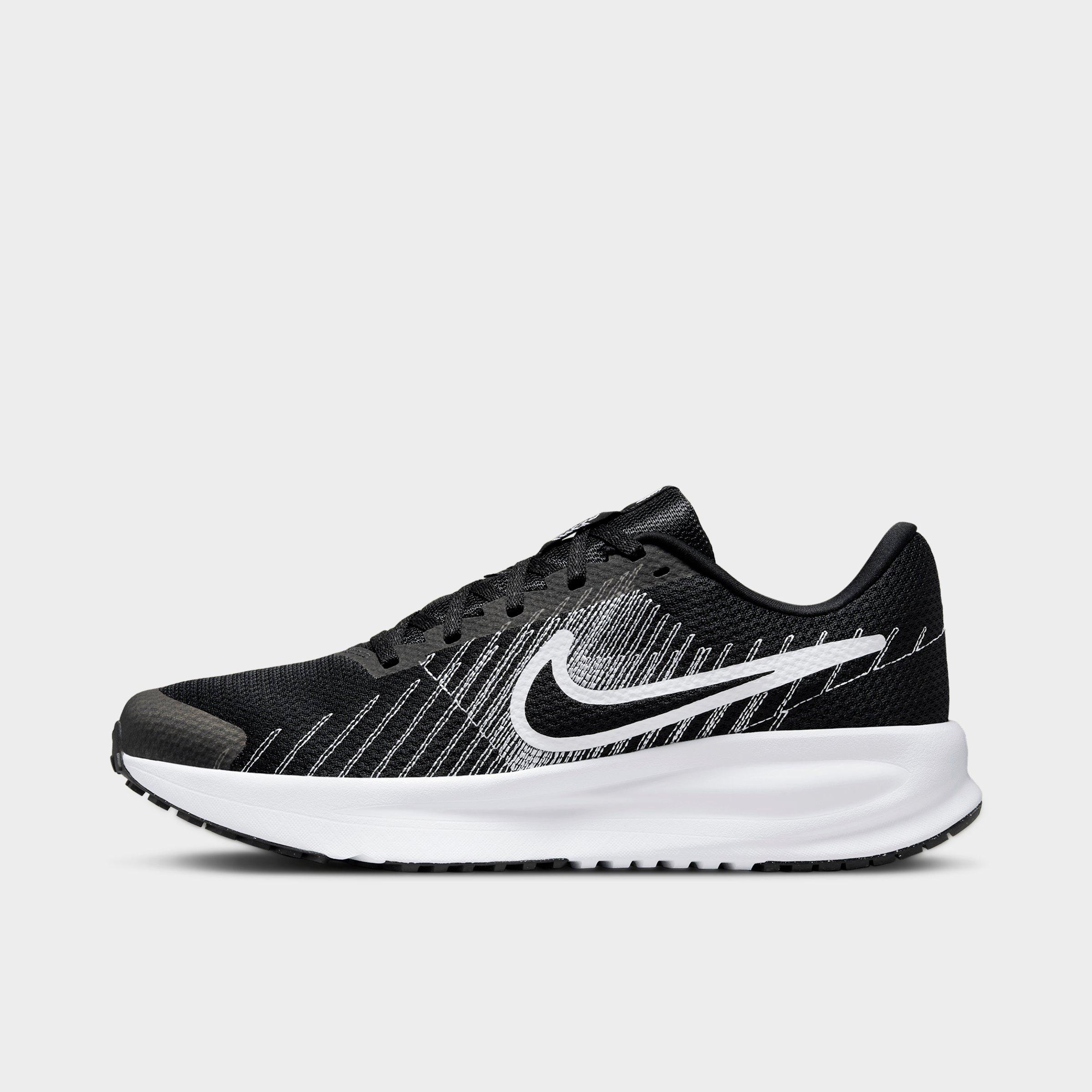 Nike Men's Run Defy Running Shoes in Black/White Size: 13.0