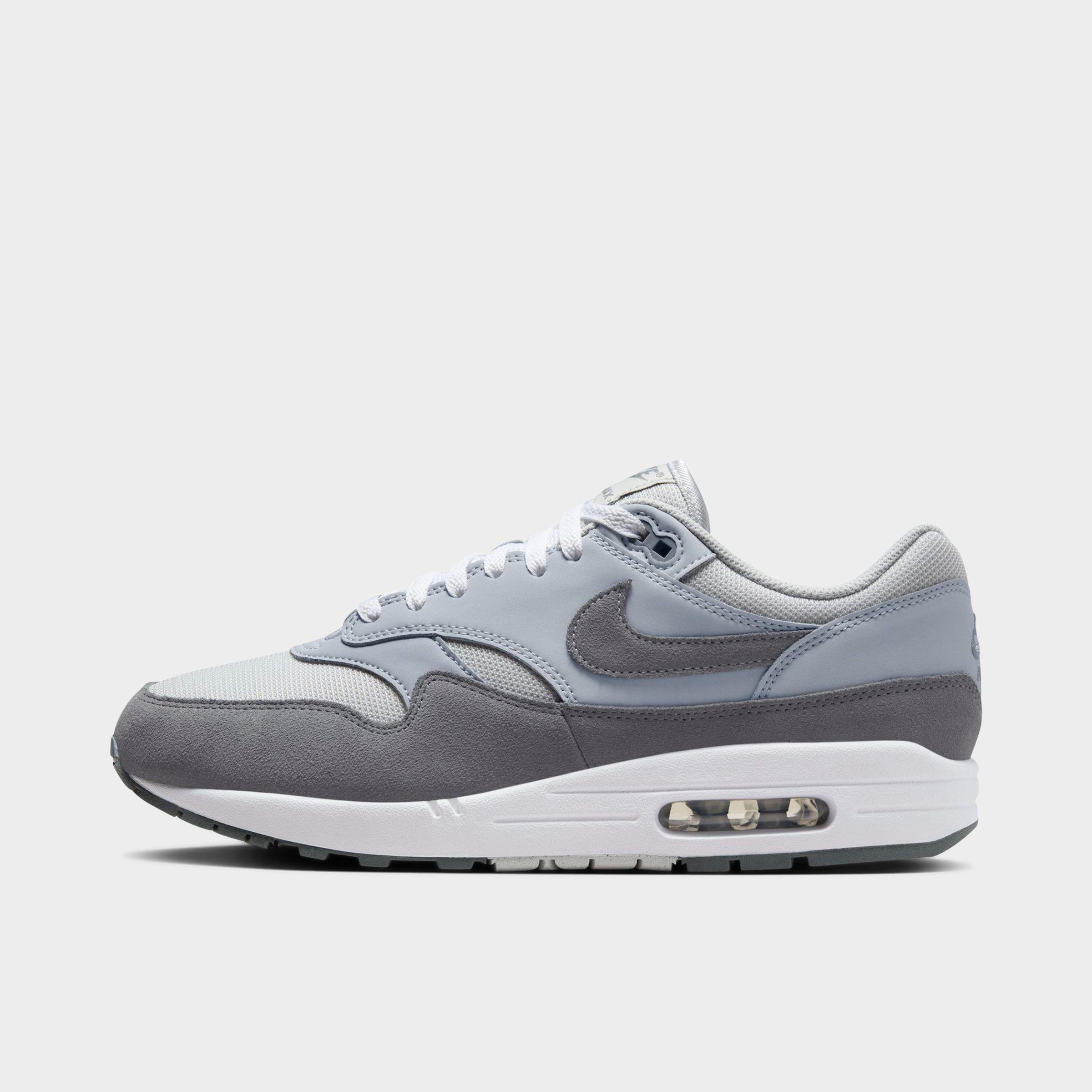 Nike Men's Air Max 1 Casual Shoes in Grey/Photon Dust Size 6.5