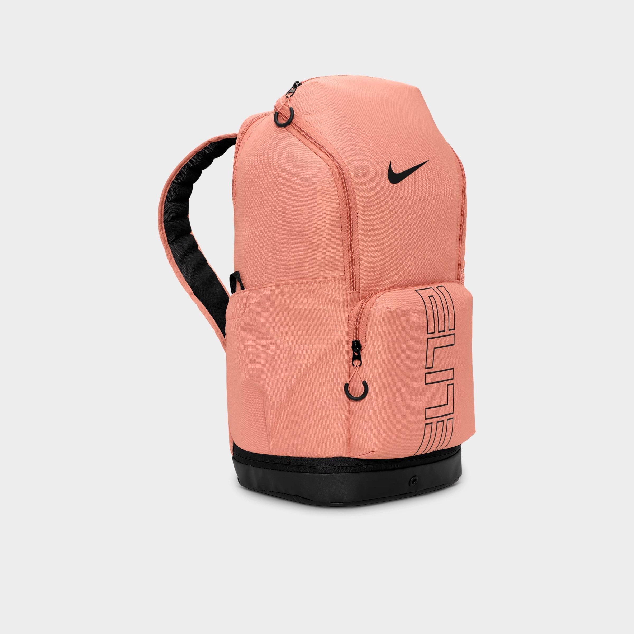 Nike Varsity Hoops Elite Backpack (32L) in Rose Gold/Black