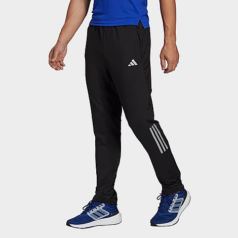 Shop Adidas Originals Adidas Men's Own The Run Astro Knit Running Pants In Black