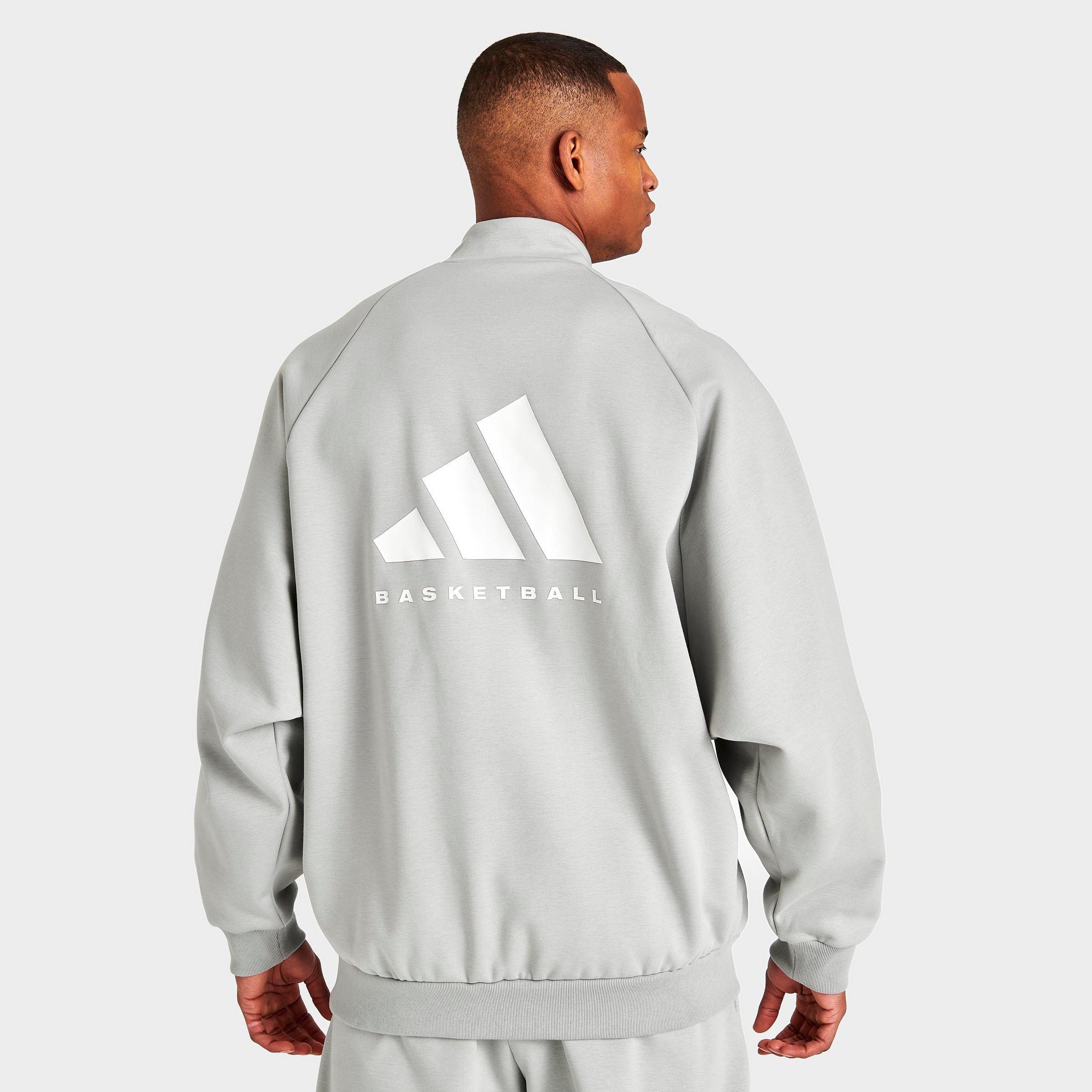 Adidas basketball hot sale track jacket