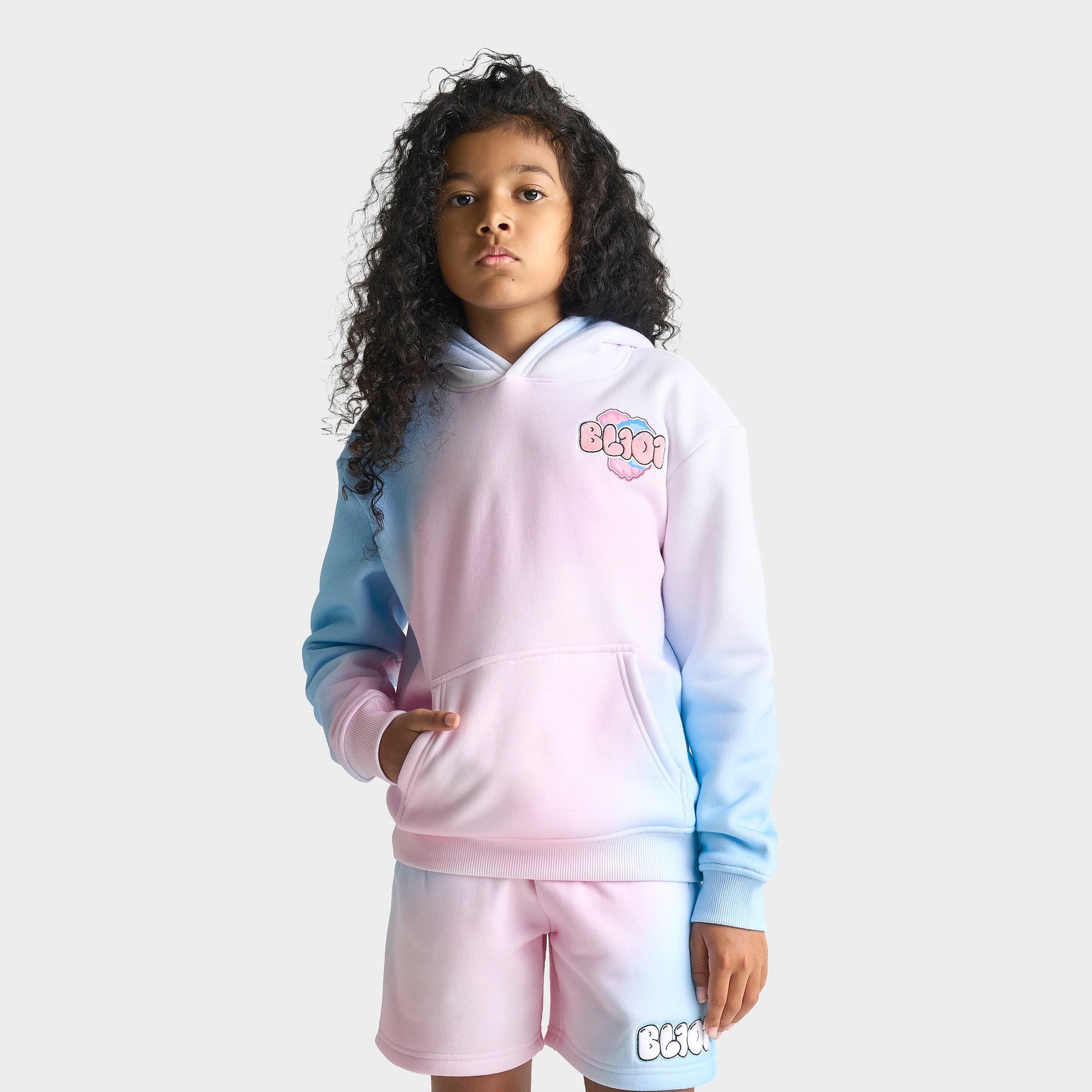 Baseball Lifestyle 101 Big Kids Cotton Candy Youth Hoodie