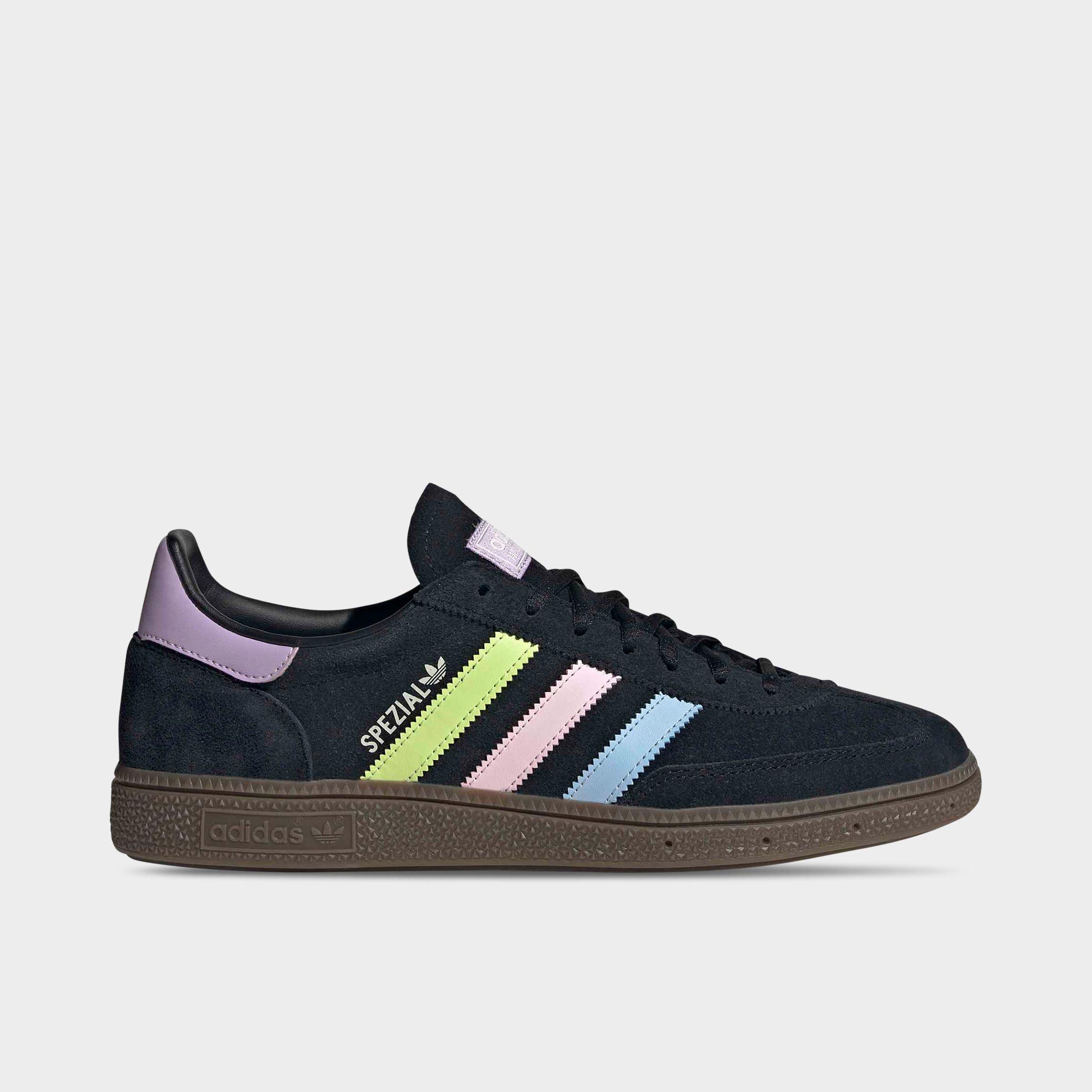 adidas Men's Originals Japan Handball Spezial Casual Shoes in Black/Glow Blue/Off White Size: 7.5